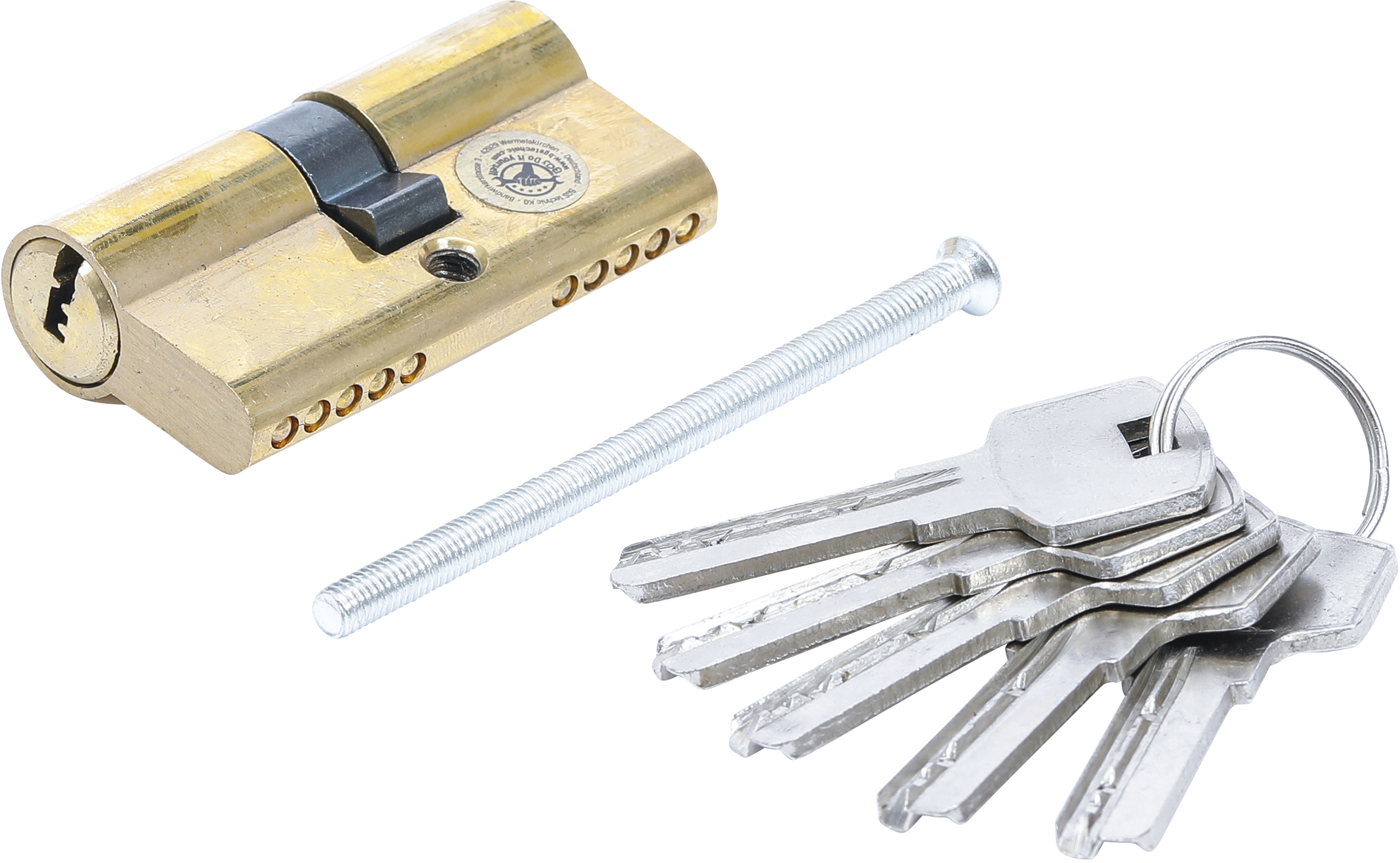 BGS 8091 Messing-Schließzylinder | 60 mm