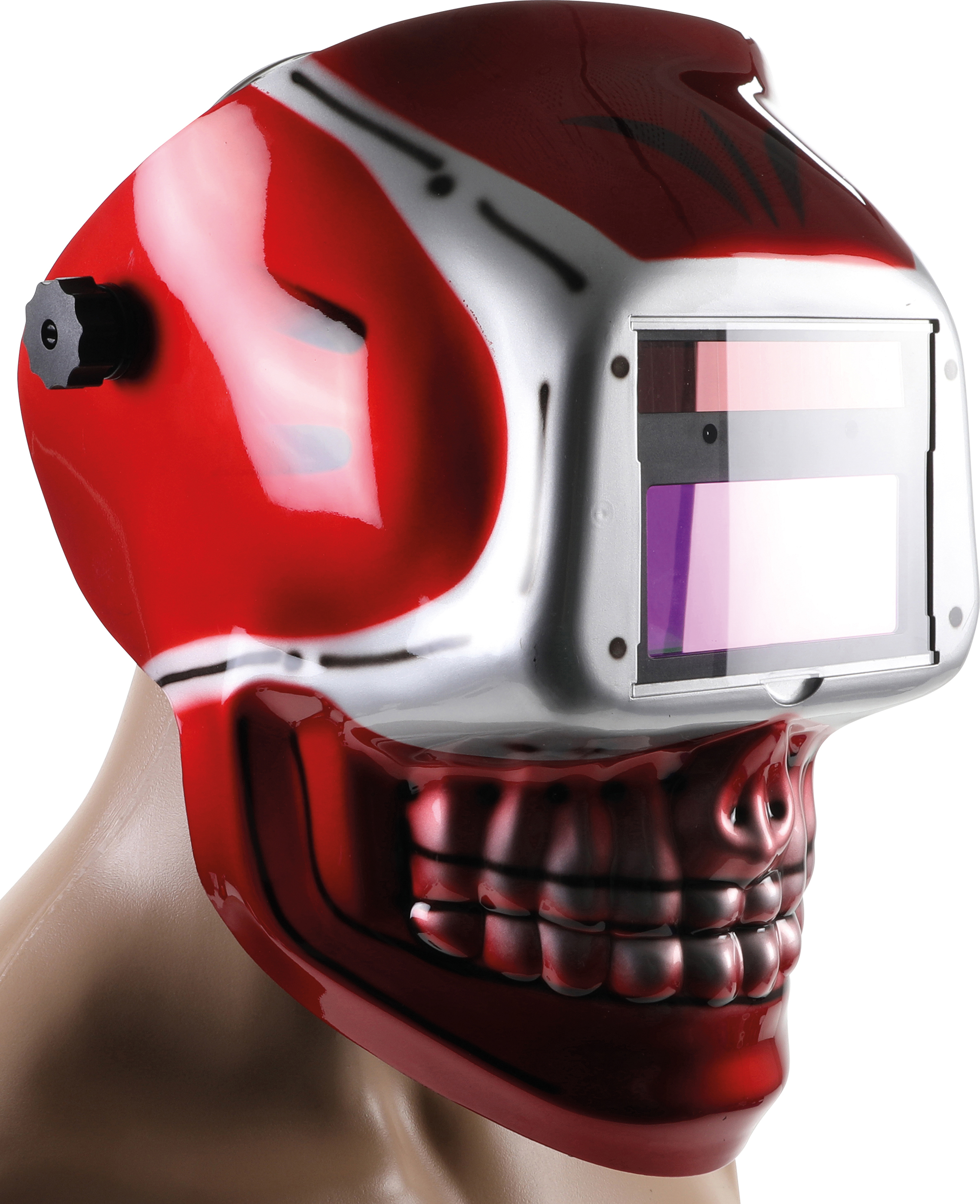 BGS 8858 Schweißerhelm | "SKULL" | automatisch verdunkelnd