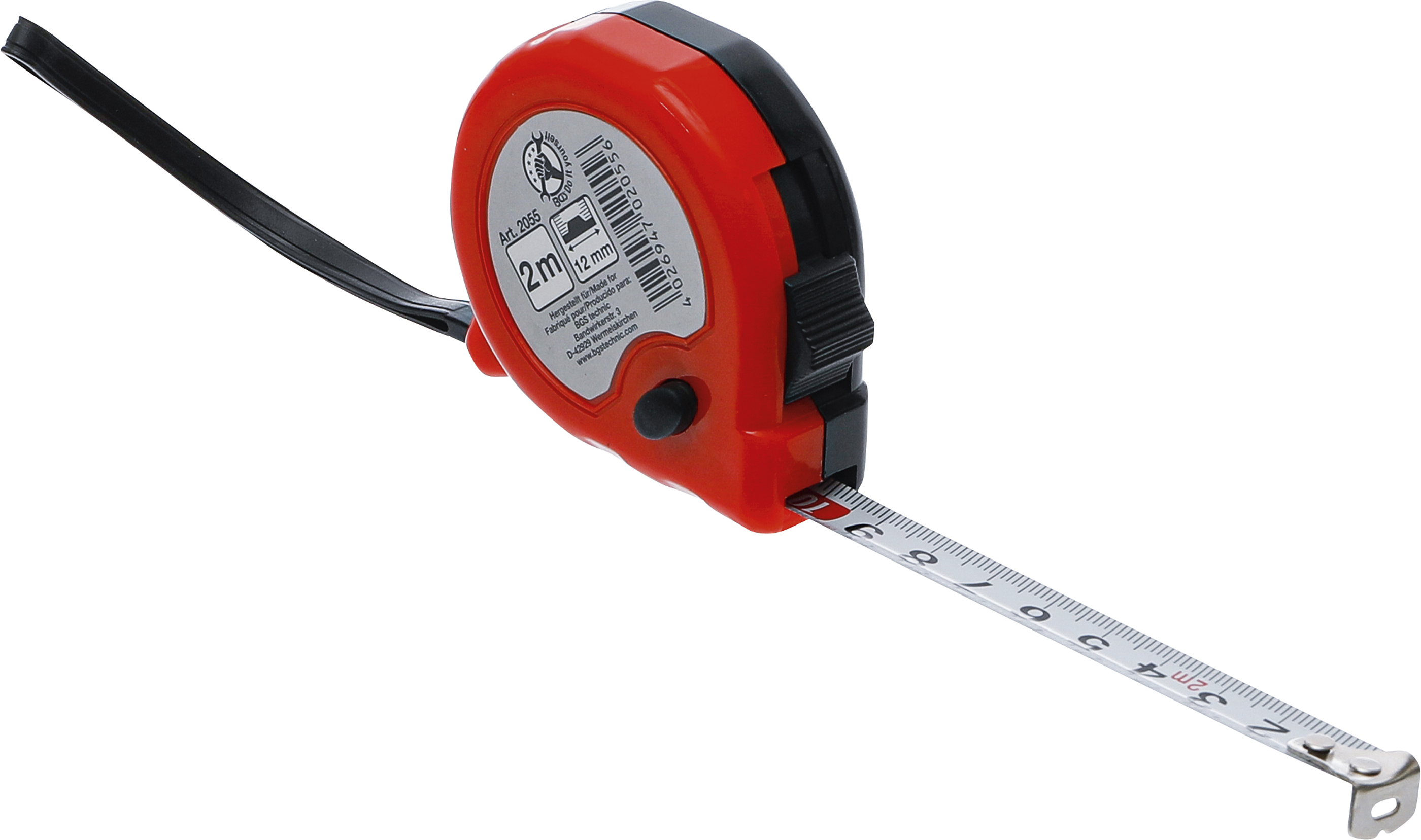 BGS 2055 Rollbandmaß | 12 mm x 2 m