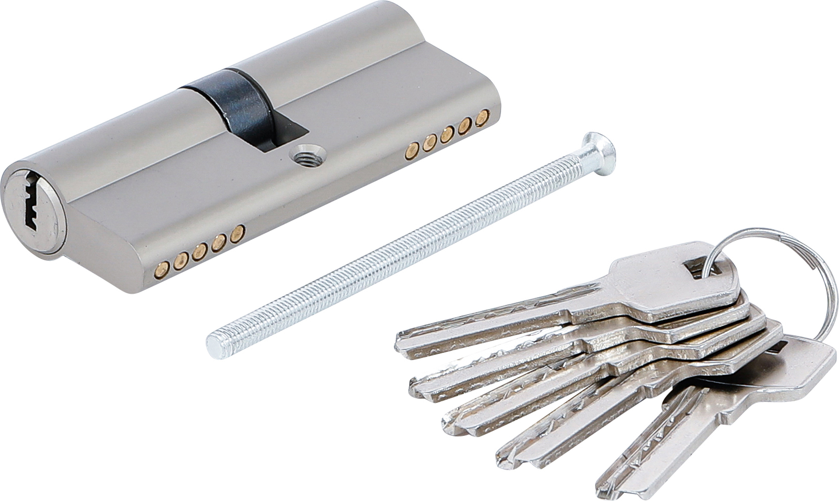 BGS 85238 Sicherheits-Schließzylinder | 80 mm | 40/40 mm