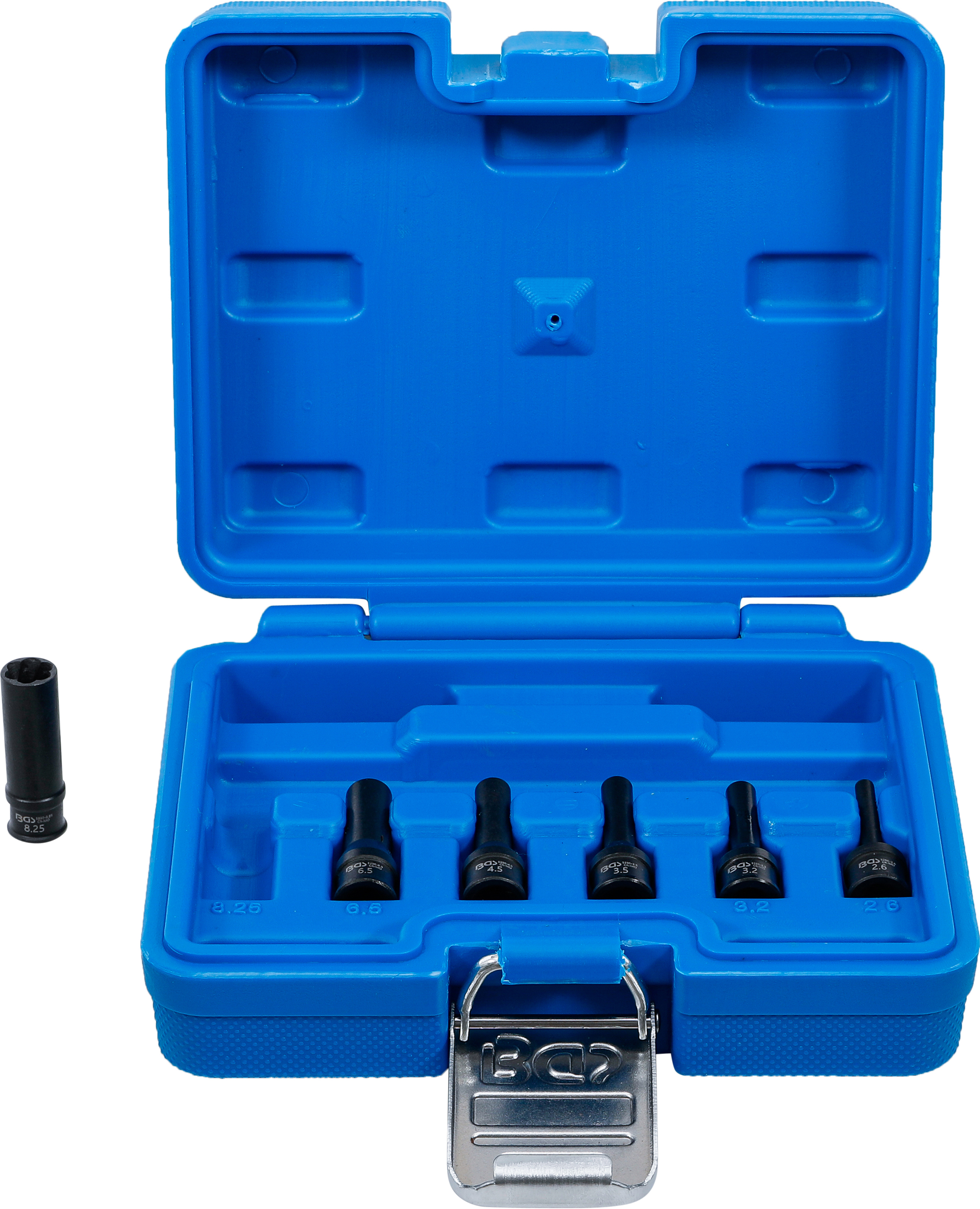 BGS 5290 Abdreh-Einsatz-Satz für Glühkerzenelektrode | Antrieb Innenvierkant 6,3 mm (1/4") | 6-tlg.