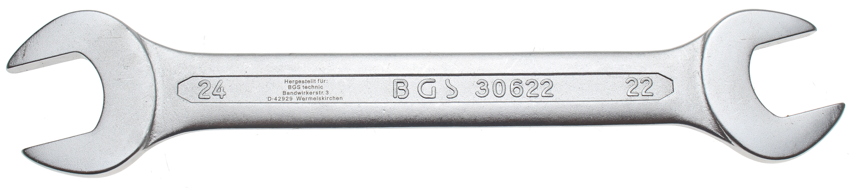 BGS 30622 Doppel-Maulschlüssel | SW 22 x 24 mm