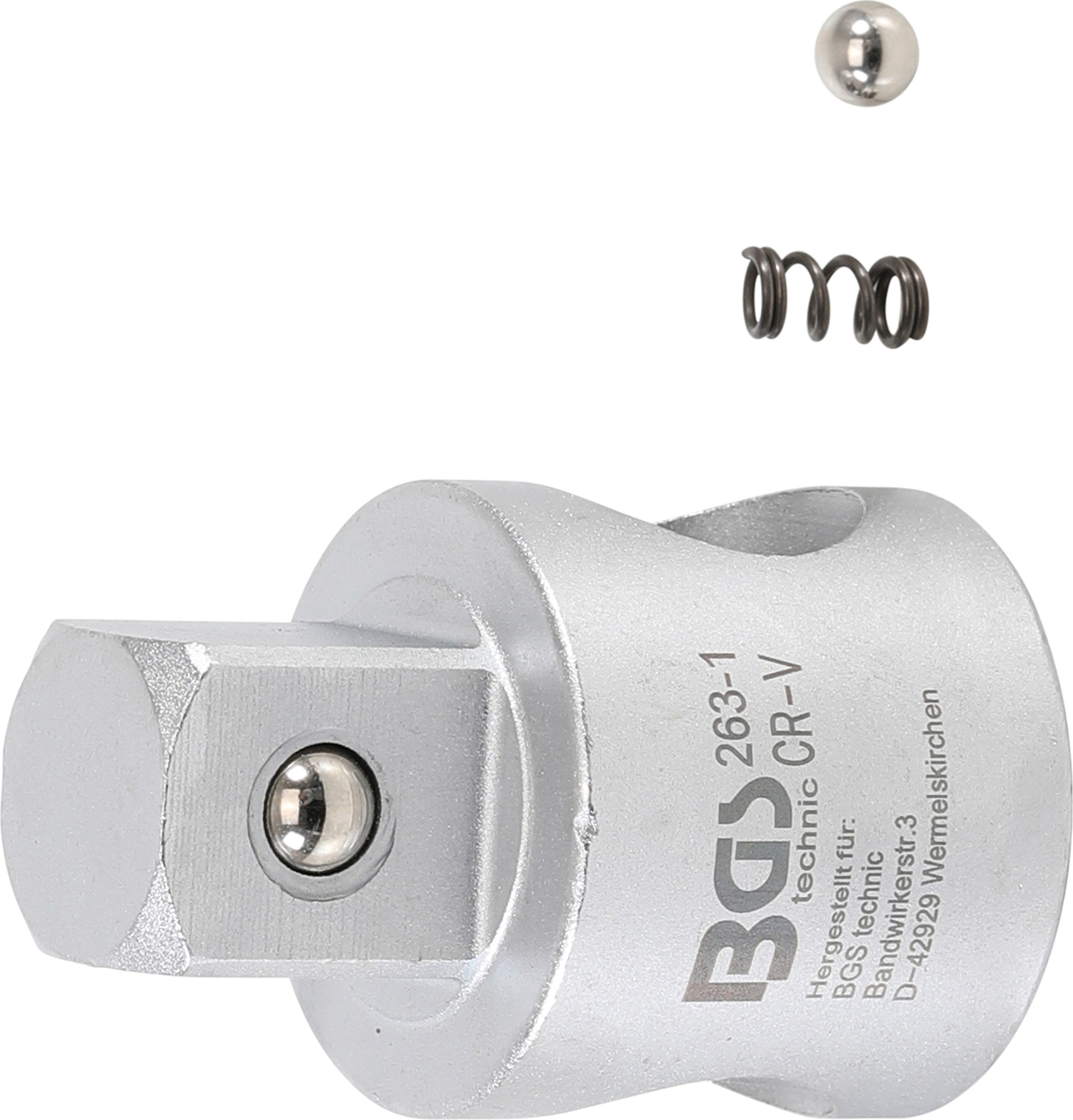 BGS 263-1 Gleitgriff-Adapter für Verlängerungen | Abtrieb Außenvierkant 20 mm (3/4")
