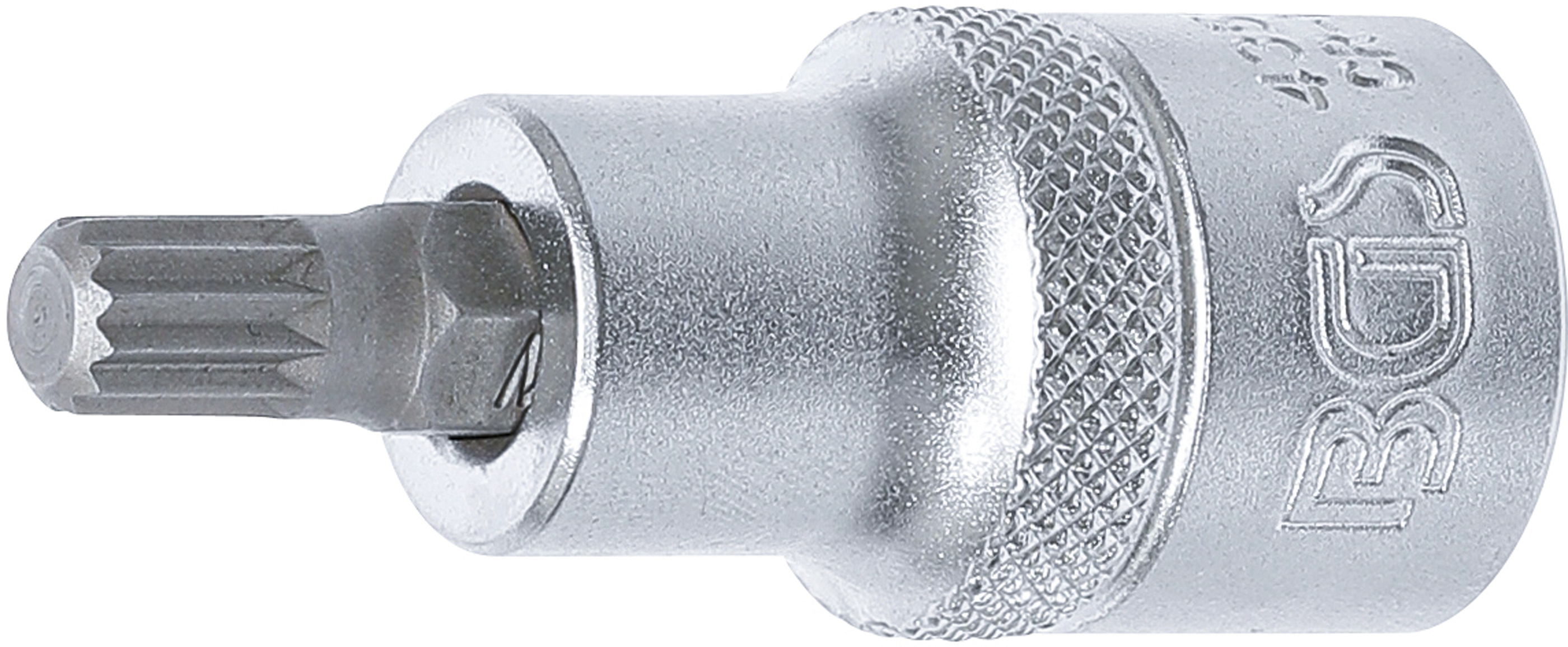 BGS 4352 Bit-Einsatz | Antrieb Innenvierkant 12,5 mm (1/2") | Innenvielzahn (für XZN) M8