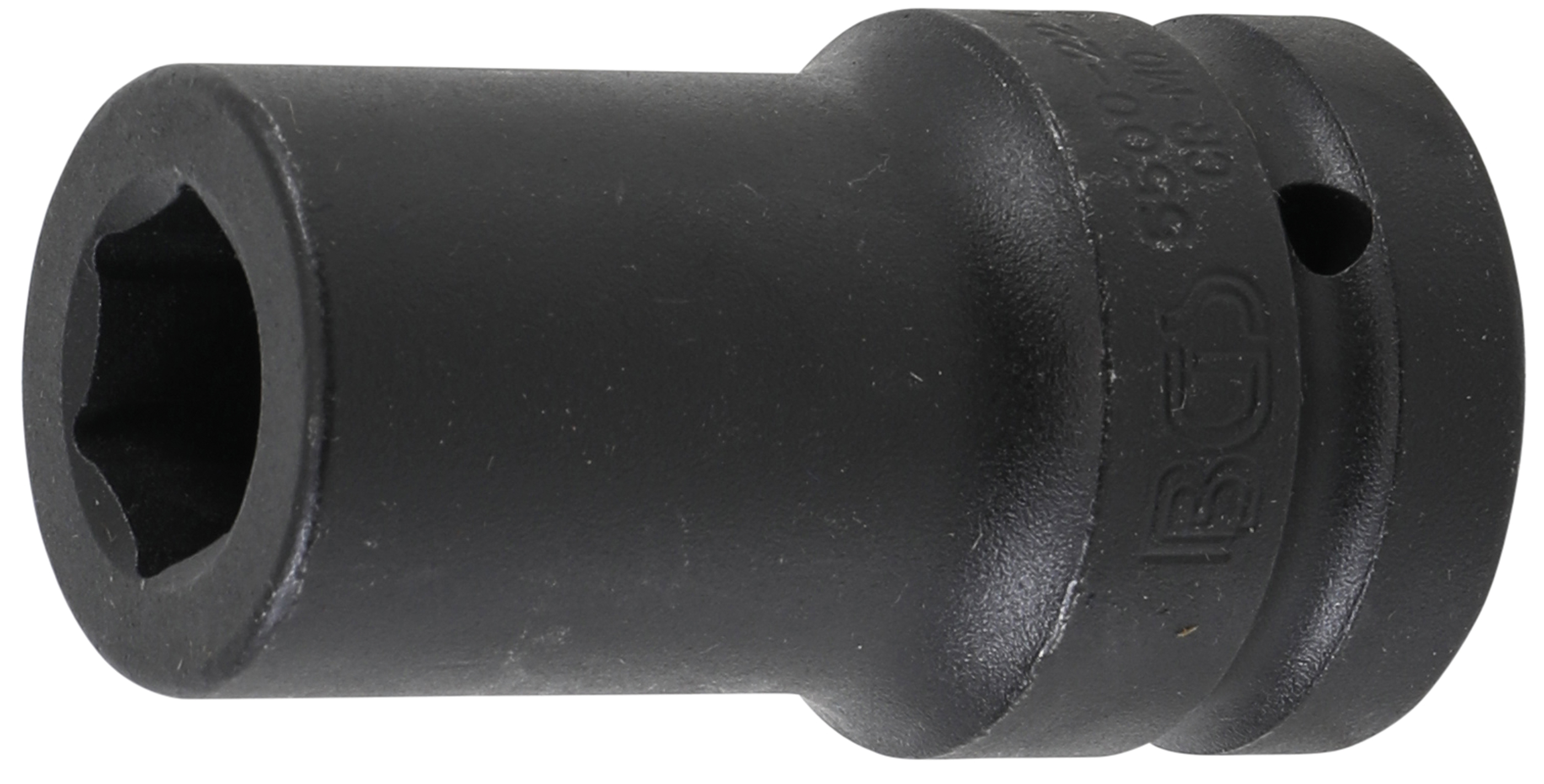 BGS 5500-22 Kraft-Steckschlüssel-Einsatz Sechskant, tief | Antrieb Innenvierkant 25 mm (1") | SW 22 mm