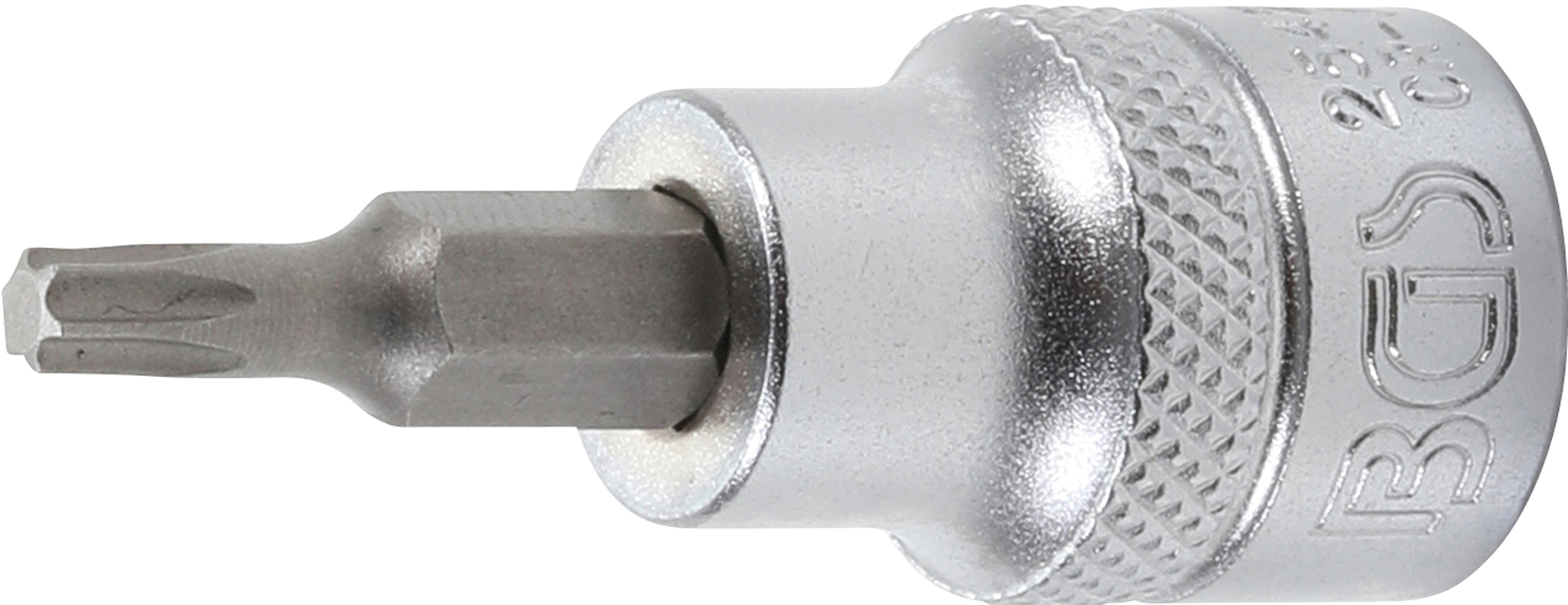 BGS 2541 Bit-Einsatz | Antrieb Innenvierkant 10 mm (3/8") | T-Profil (für Torx) T15 BGS 2541 Bit-Einsatz | Antrieb Innenvierkant 10 mm (3/8") | T-Profil (für Torx) T15