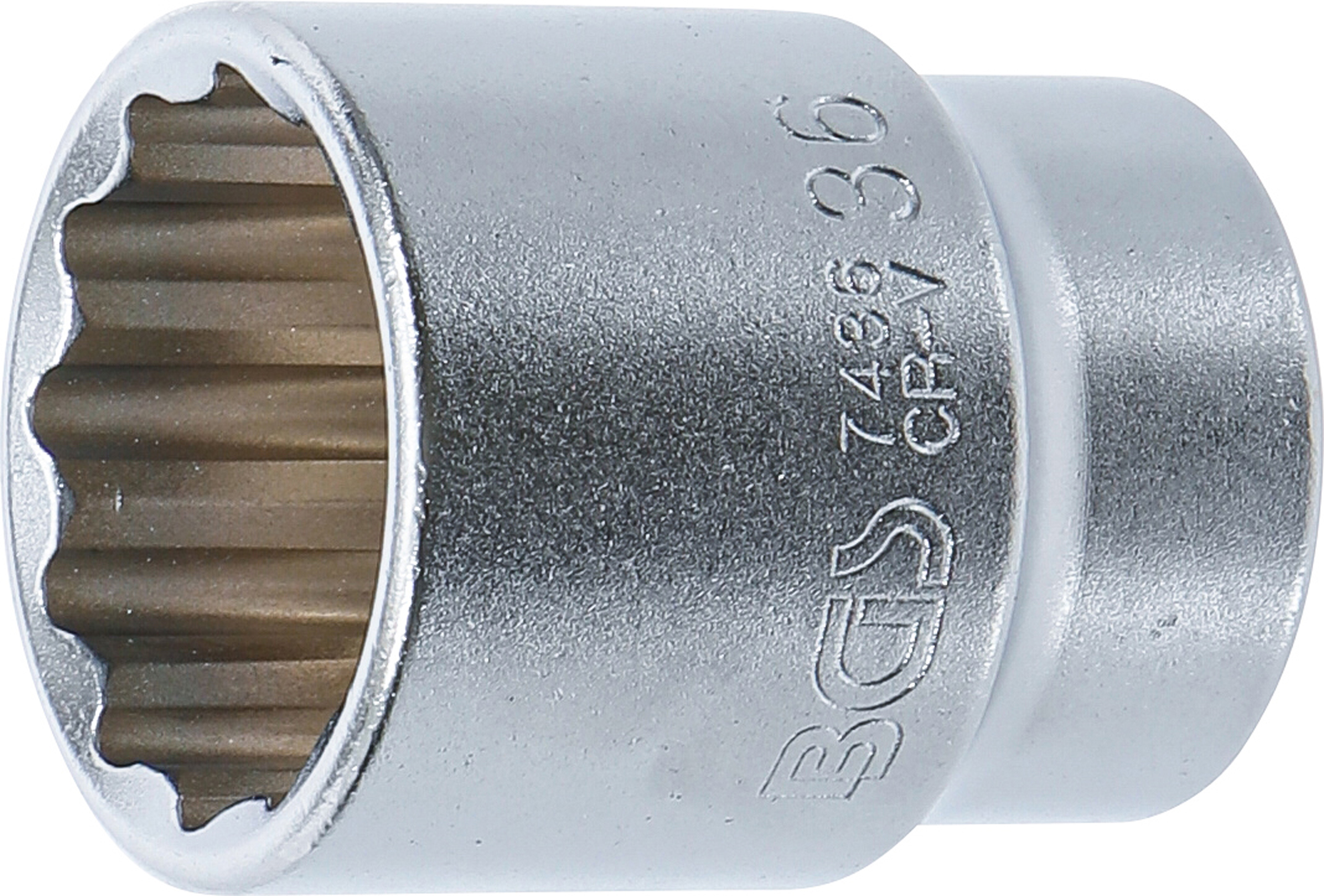 BGS 7436 Steckschlüssel-Einsatz Zwölfkant | Antrieb Innenvierkant 20 mm (3/4") | SW 36 mm
