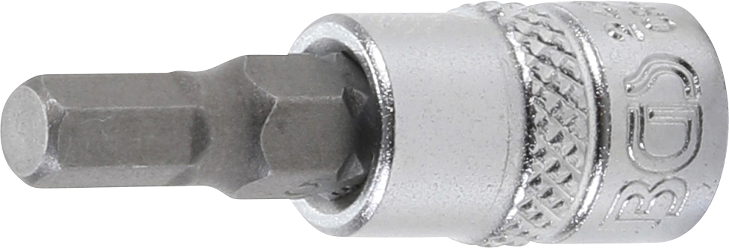 BGS 2499 Bit-Einsatz | Antrieb Innenvierkant 6,3 mm (1/4") | Innensechskant 5 mm