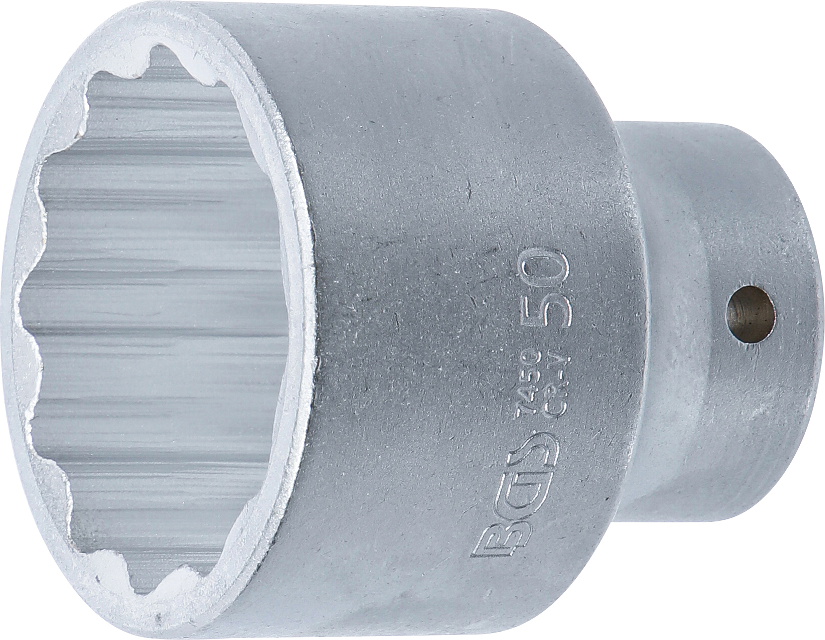 BGS 7450 Steckschlüssel-Einsatz Zwölfkant | Antrieb Innenvierkant 20 mm (3/4") | SW 50 mm