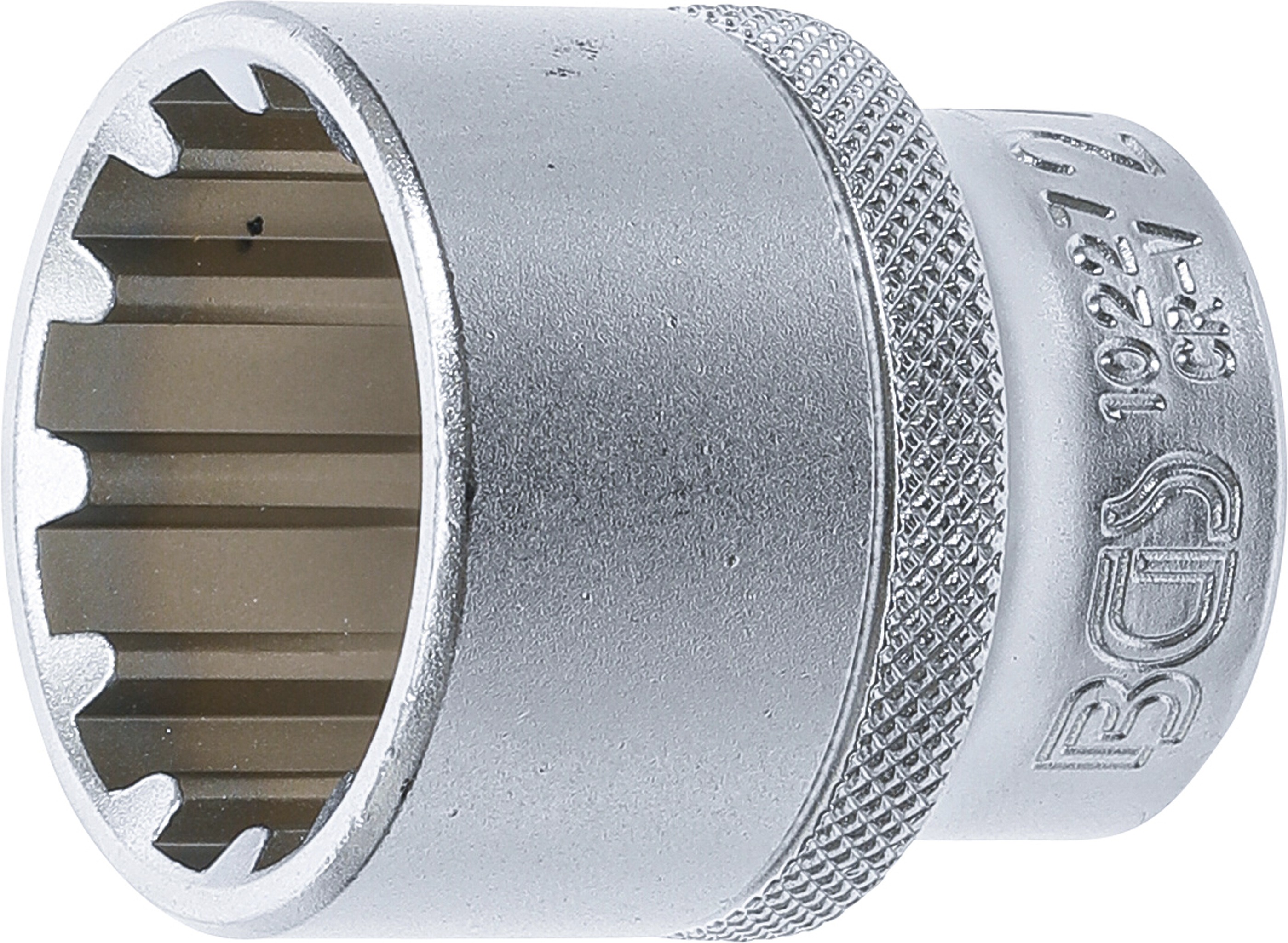 BGS 10227 Steckschlüssel-Einsatz Gear Lock | Antrieb Innenvierkant 12,5 mm (1/2") | SW 27 mm