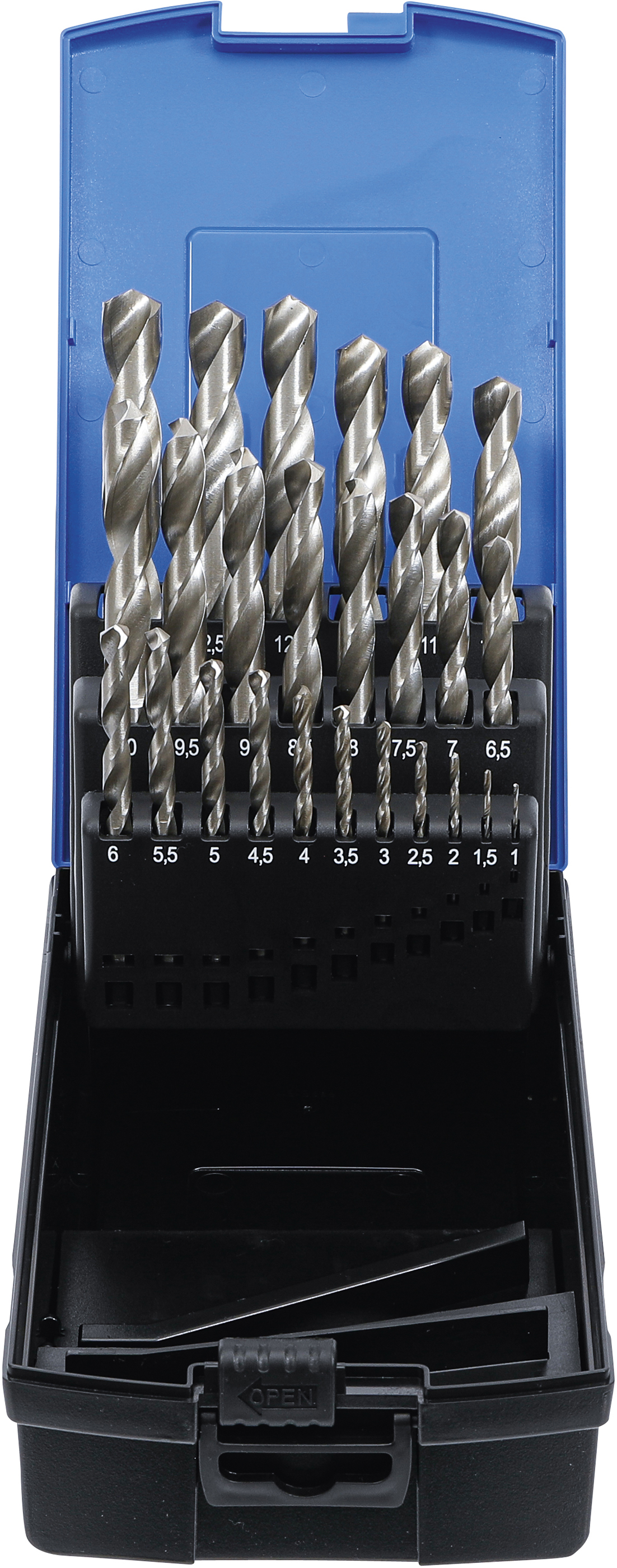BGS 2021 Spiralbohrer-Satz | HSS | 1 - 13 mm | 25-tlg.