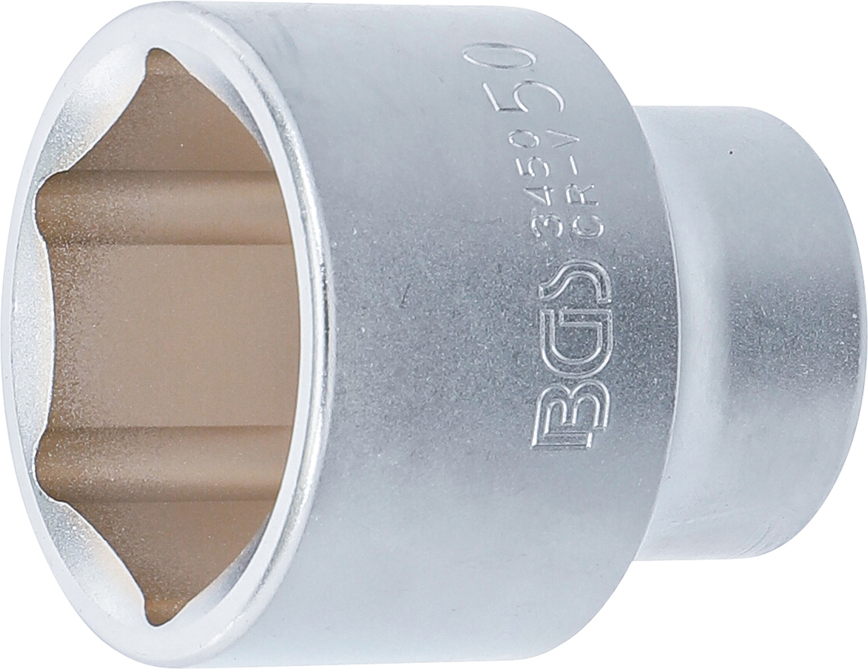 BGS 3450 Steckschlüssel-Einsatz Sechskant | Antrieb Innenvierkant 20 mm (3/4") | SW 50 mm
