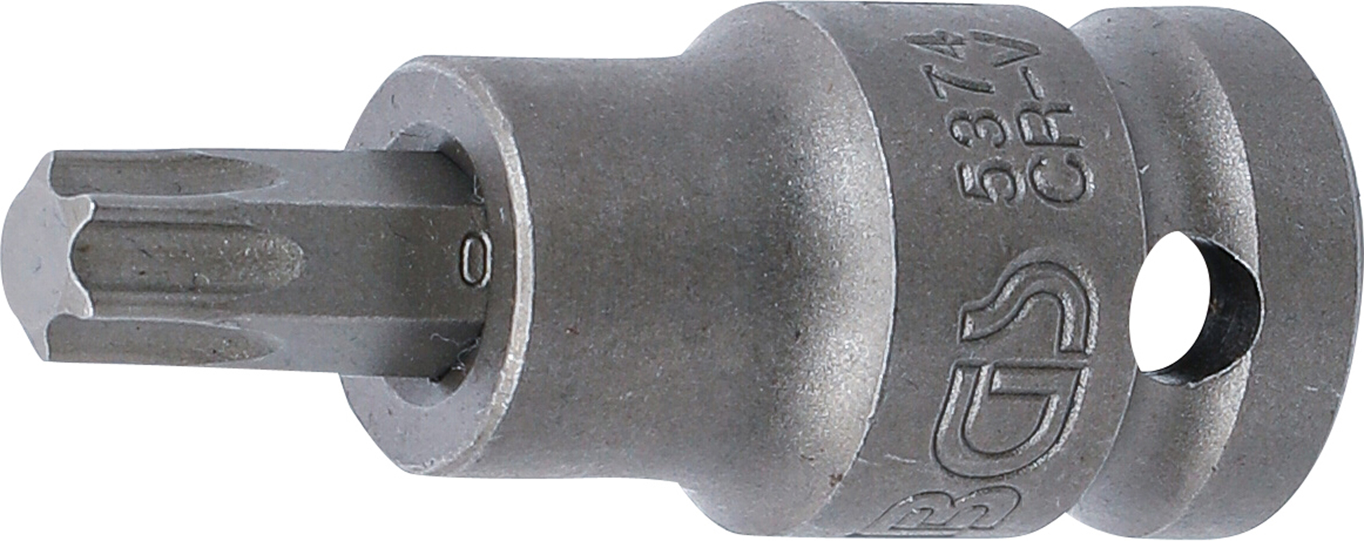 BGS 5374 Kraft-Bit-Einsatz | Länge 55 mm | Antrieb Innenvierkant 12,5 mm (1/2") | T-Profil (für Torx) T50