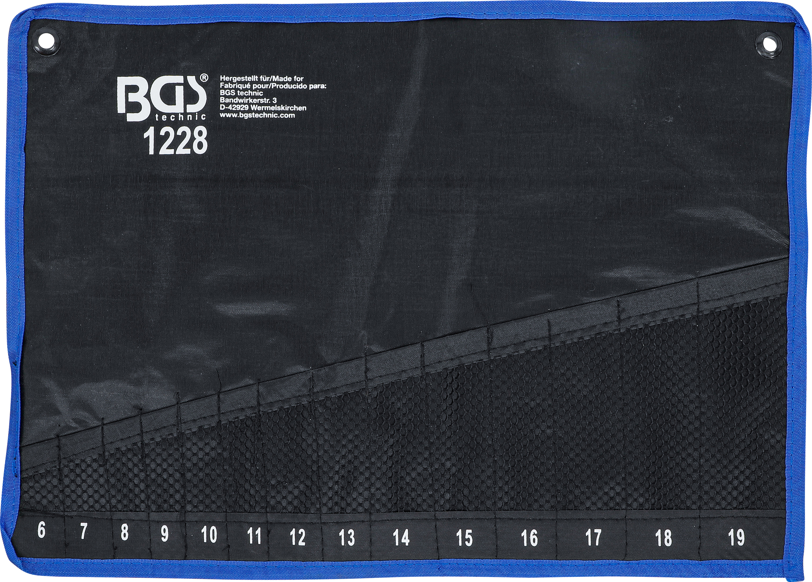 BGS 1228-LEER Tetron-Leertasche für Art. 1228 BGS 1228-LEER Tetron-Leertasche für Art. 1228