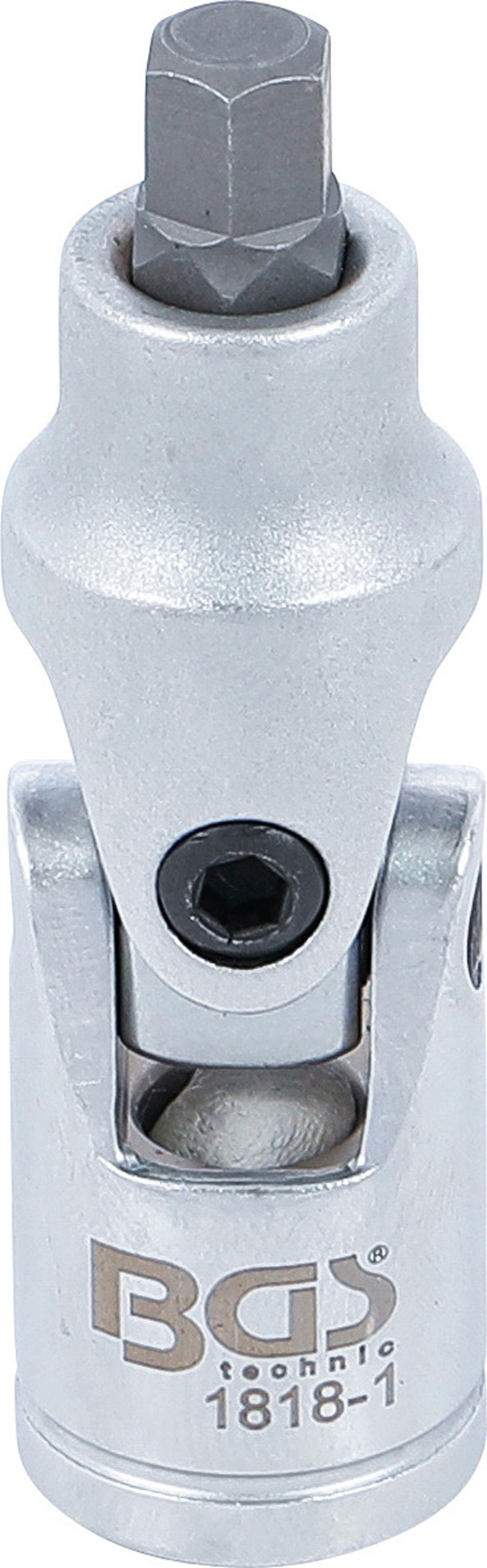 BGS 1818-1 Gelenk-Einsatz | Antrieb 10 mm (3/8") | Innensechskant 7 mm