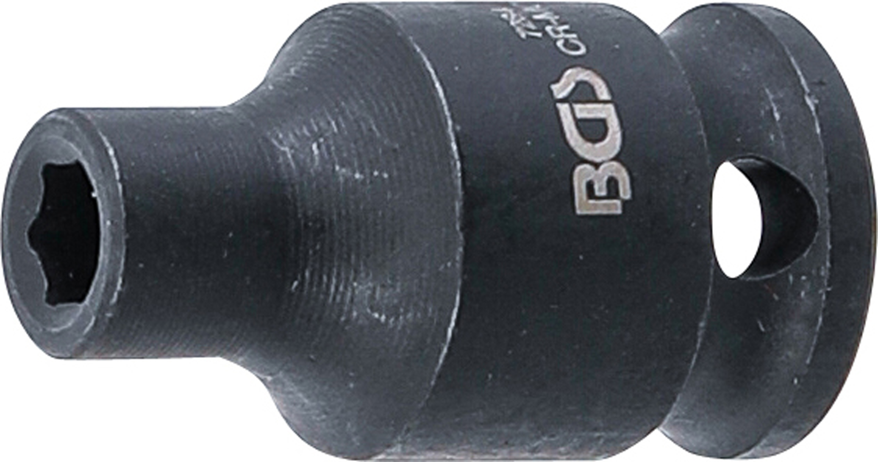 BGS 7284 Kraft-Steckschlüssel-Einsatz Sechskant | Antrieb Innenvierkant 6,3 mm (1/4") | SW 4 mm