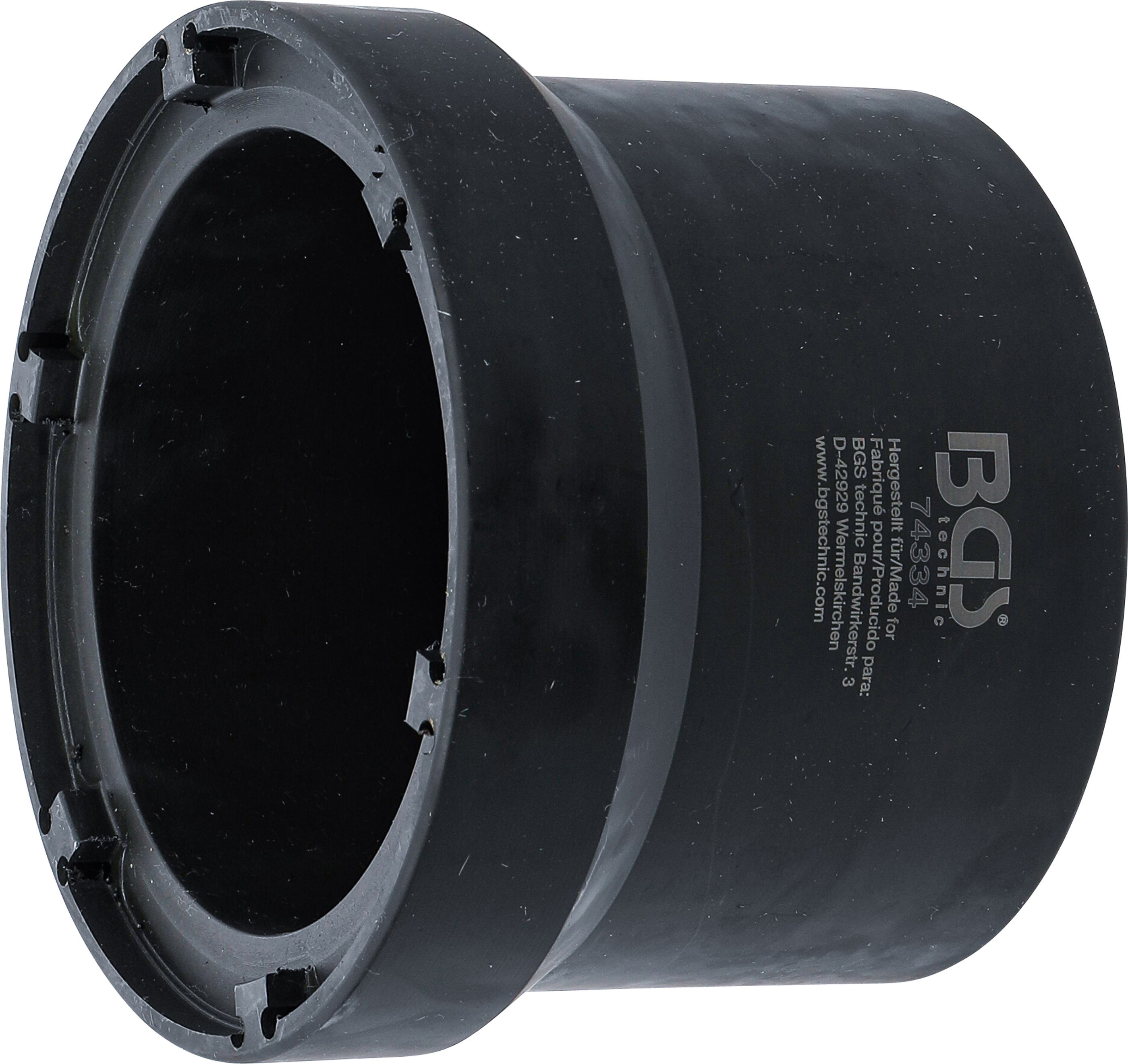 BGS 74334 Nutmuttern-Schlüssel | für Hinterachsdifferential | für MAN & Mercedes-Benz | 126 / 113 mm