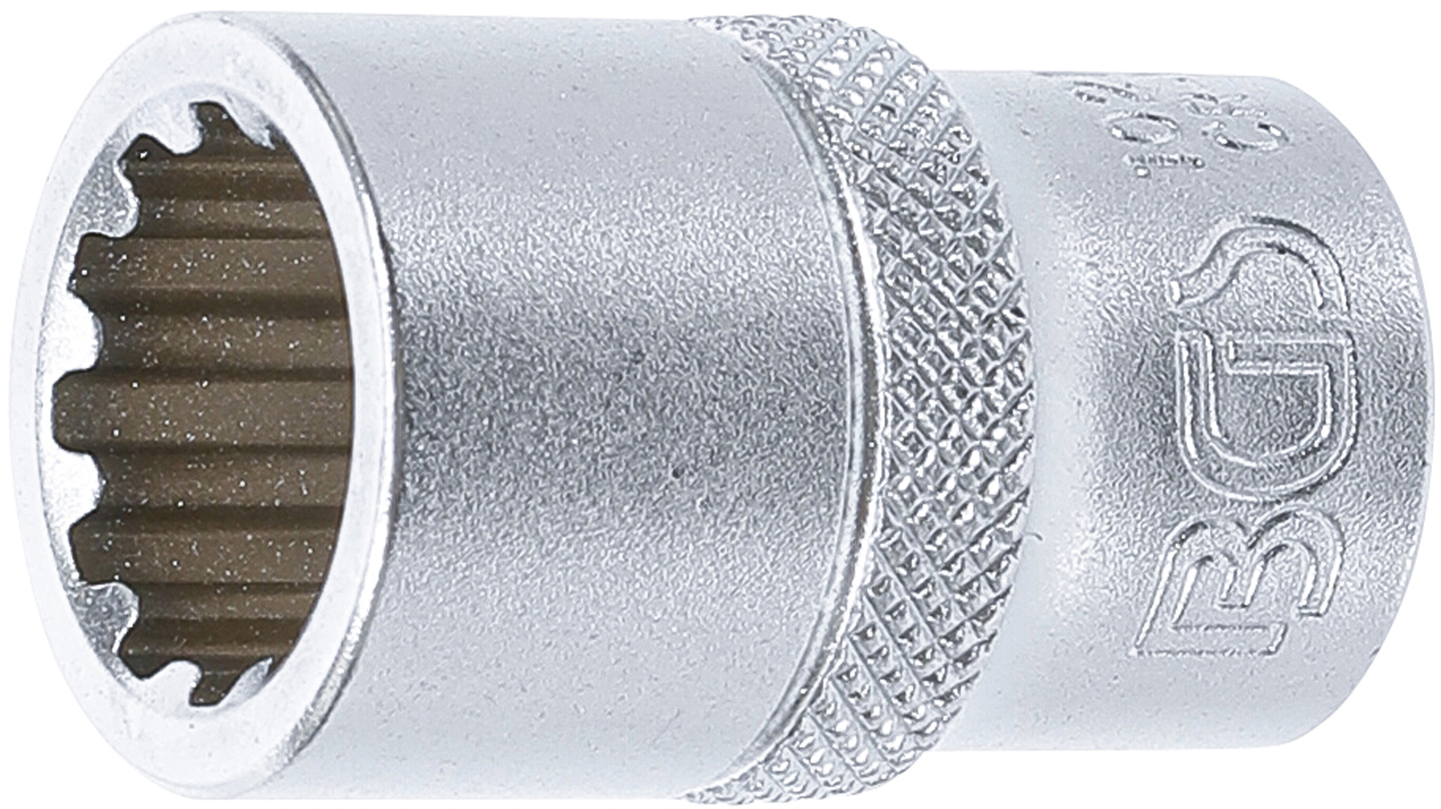 BGS 10215 Steckschlüssel-Einsatz Gear Lock | Antrieb Innenvierkant 12,5 mm (1/2") | SW 15 mm