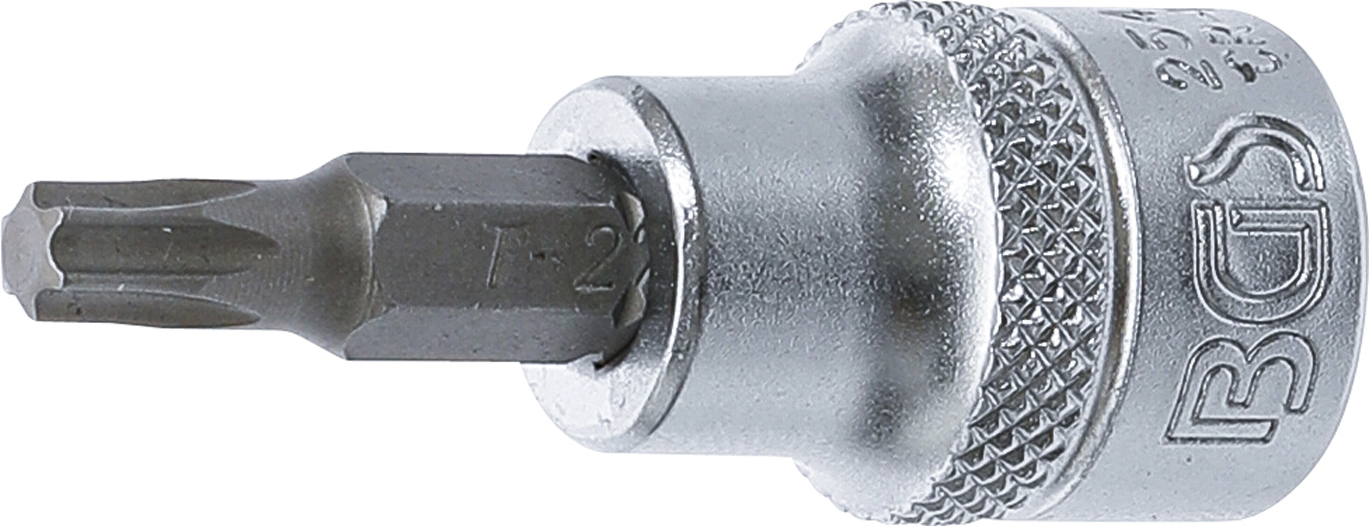 BGS 2544 Bit-Einsatz | Antrieb Innenvierkant 10 mm (3/8") | T-Profil (für Torx) T27 BGS 2544 Bit-Einsatz | Antrieb Innenvierkant 10 mm (3/8") | T-Profil (für Torx) T27