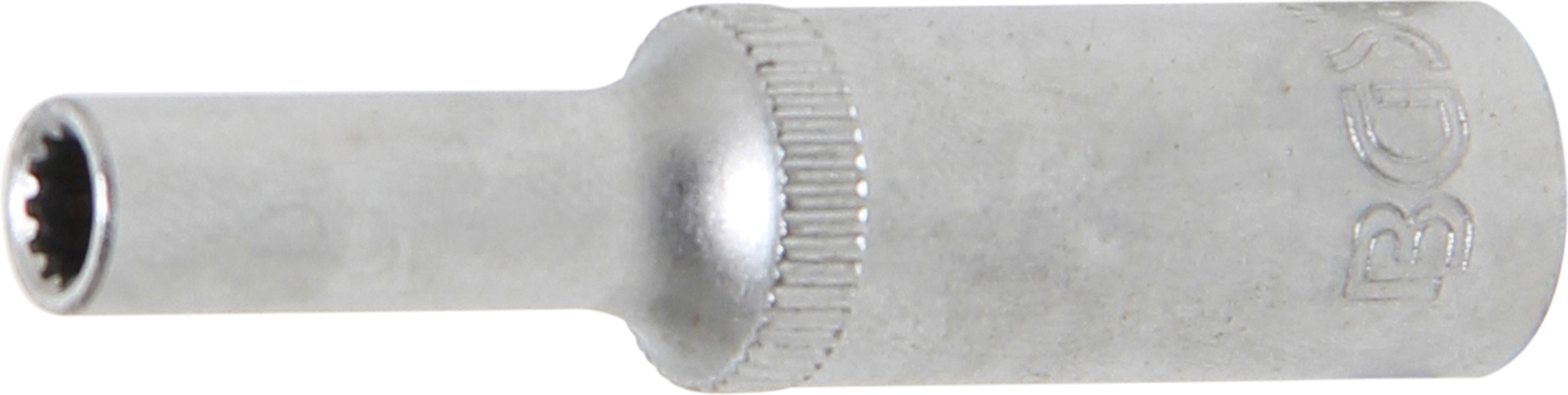 BGS 10154 Steckschlüssel-Einsatz Gear Lock, tief | Antrieb Innenvierkant 6,3 mm (1/4") | SW 4 mm BGS 10154 Steckschlüssel-Einsatz Gear Lock, tief | Antrieb Innenvierkant 6,3 mm (1/4") | SW 4 mm