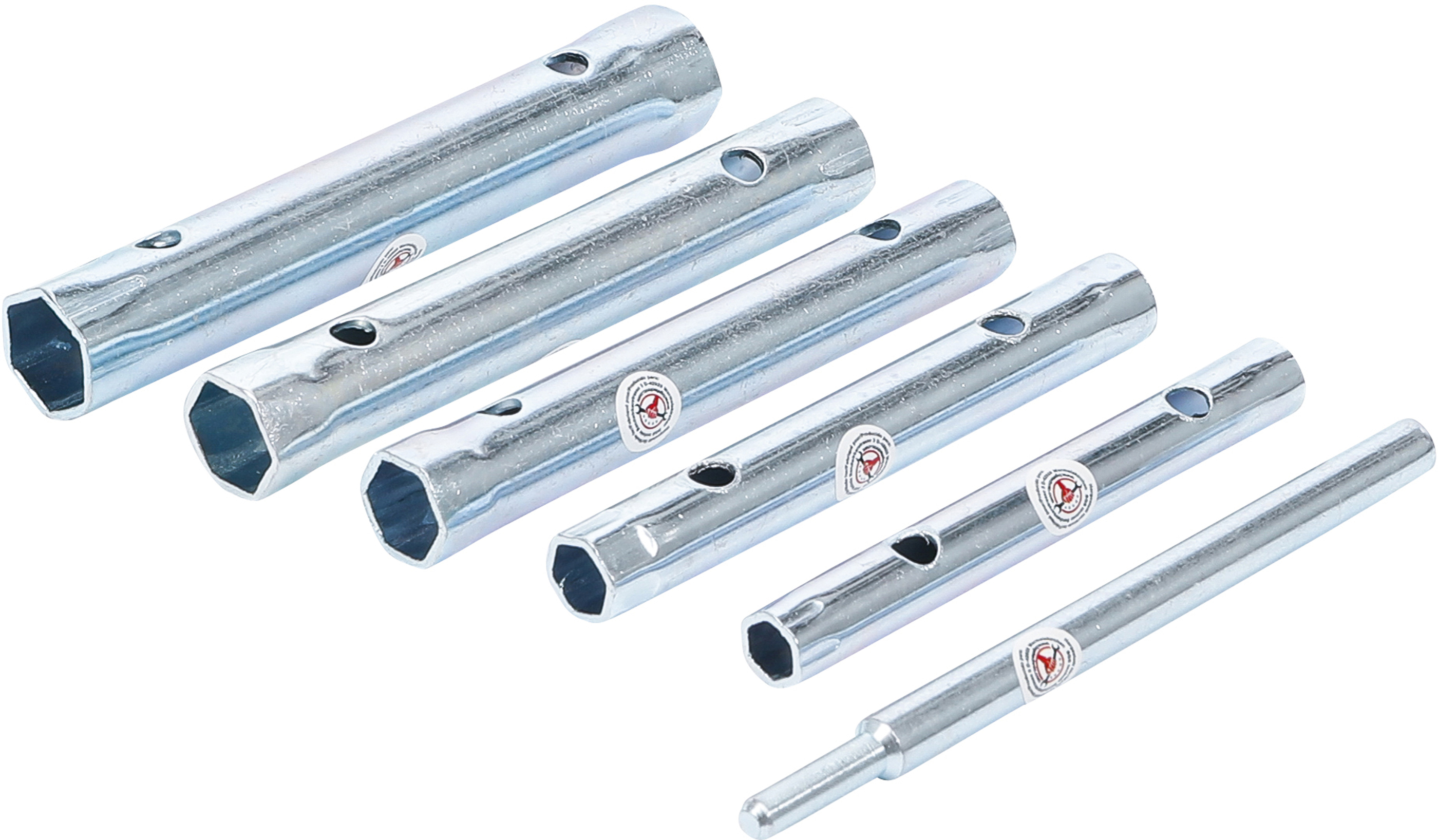 BGS 85814 Rohrsteckschlüssel-Satz | SW 8 x 9 - 16 x 17 mm | 6-tlg.