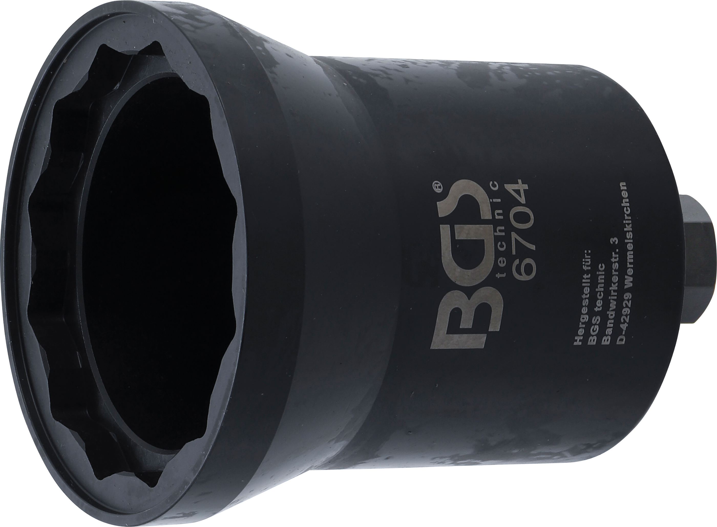 BGS 6704 Achsmuttern-Schlüssel | Zwölfkant | für Mercedes-Benz | SW 95 mm