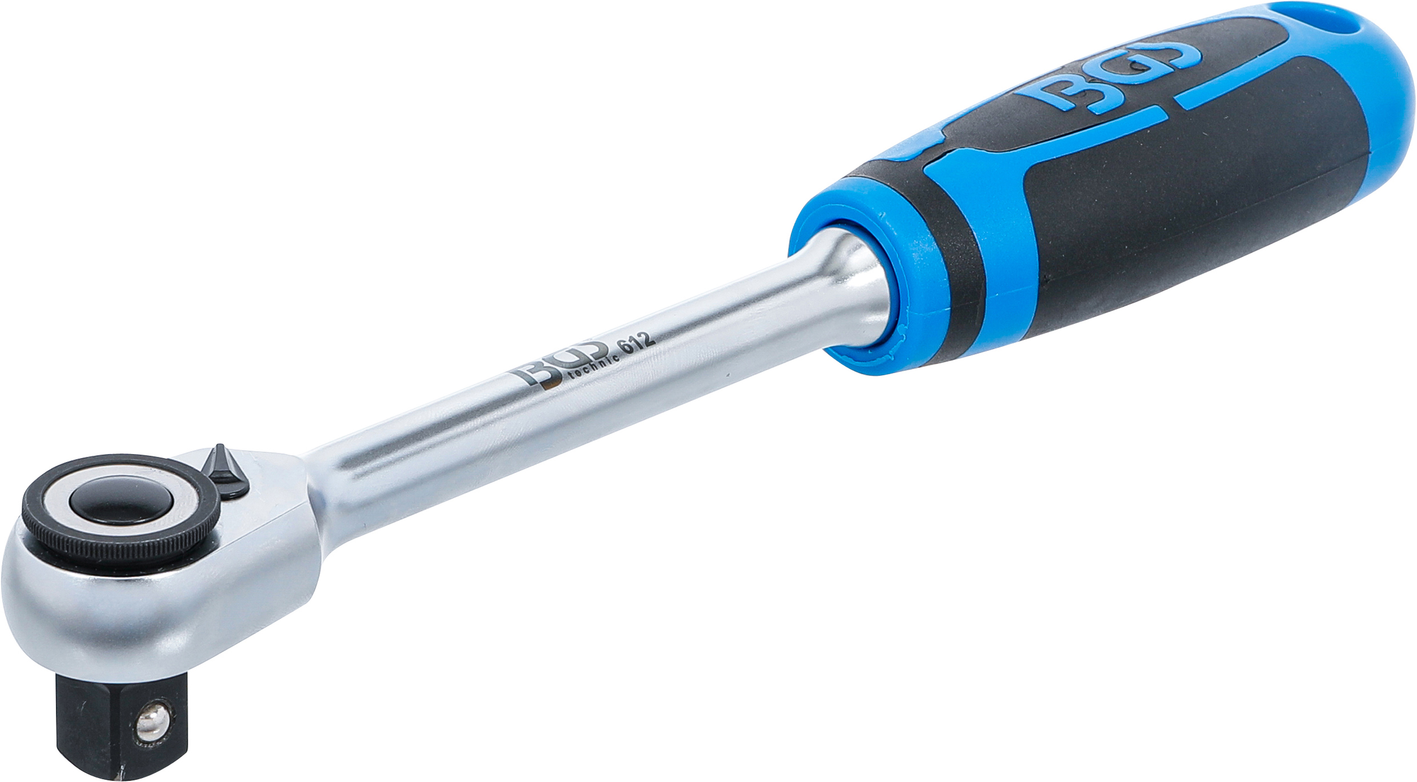 BGS 612 Umschaltknarre | feinverzahnt | Abtrieb Außenvierkant 12,5 mm (1/2") BGS 612 Umschaltknarre | feinverzahnt | Abtrieb Außenvierkant 12,5 mm (1/2")