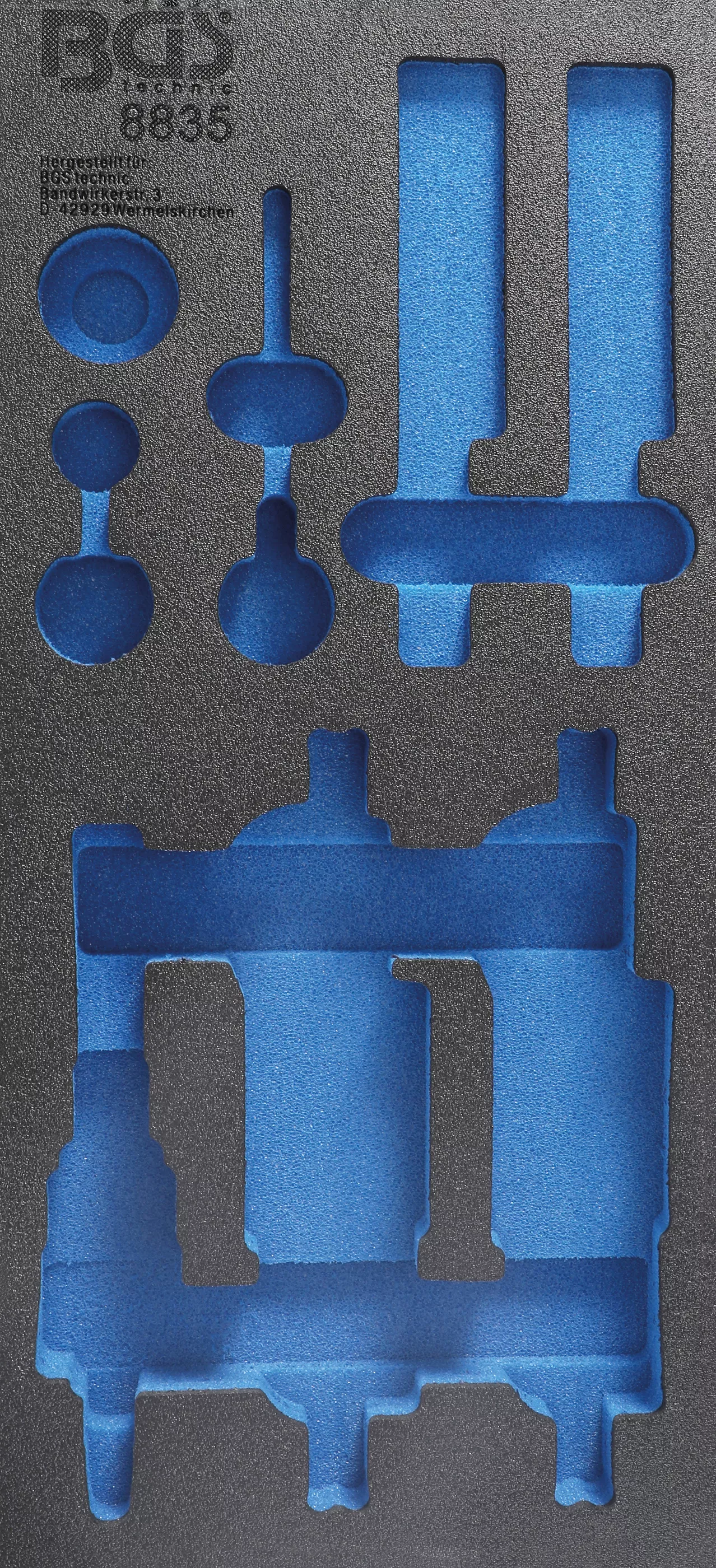 BGS 8835-1 Werkstattwageneinlage 1/3 | leer | für Art. 8835