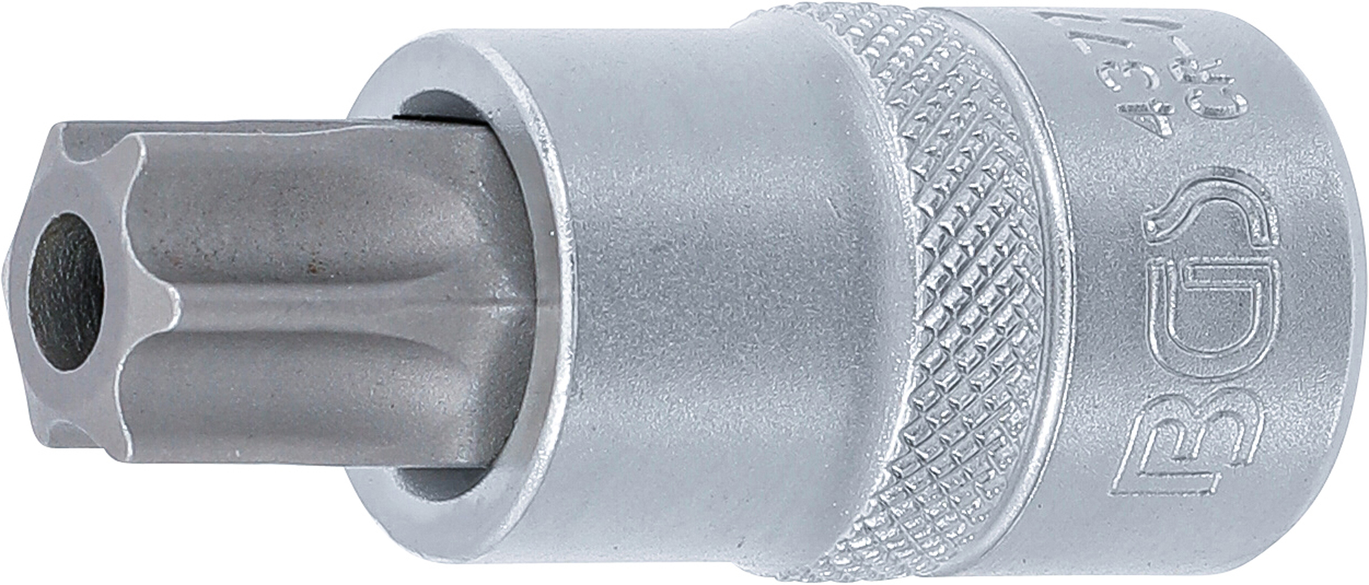 BGS 4377 Bit-Einsatz | Antrieb Innenvierkant 12,5 mm (1/2") | T-Profil (für Torx) mit Bohrung T70