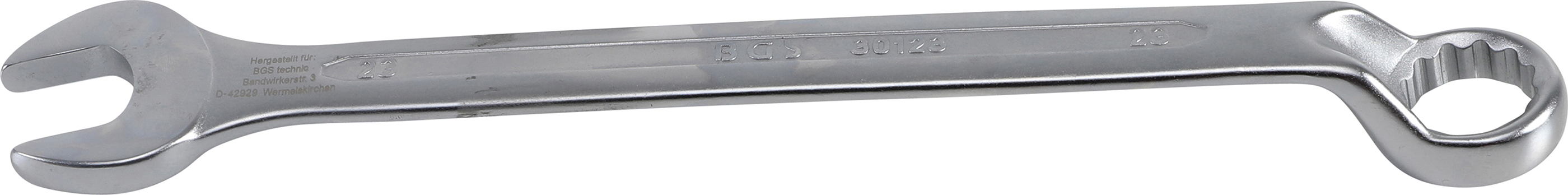 BGS 30123 Maul-Ringschlüssel, gekröpft | SW 23 mm
