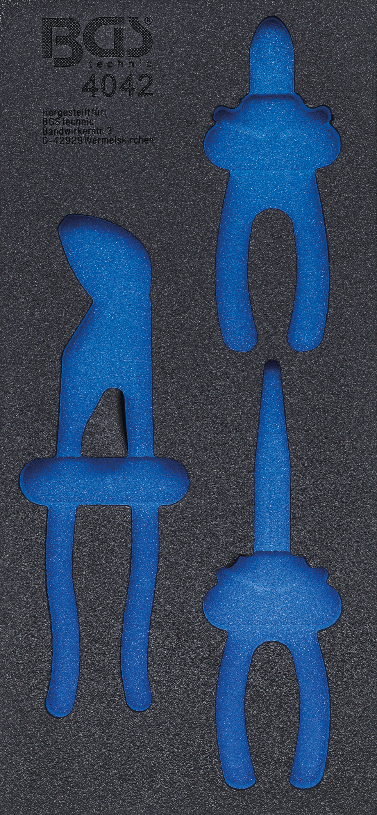 BGS 4042-1 Werkstattwageneinlage 1/3 | leer | für Art. 4042