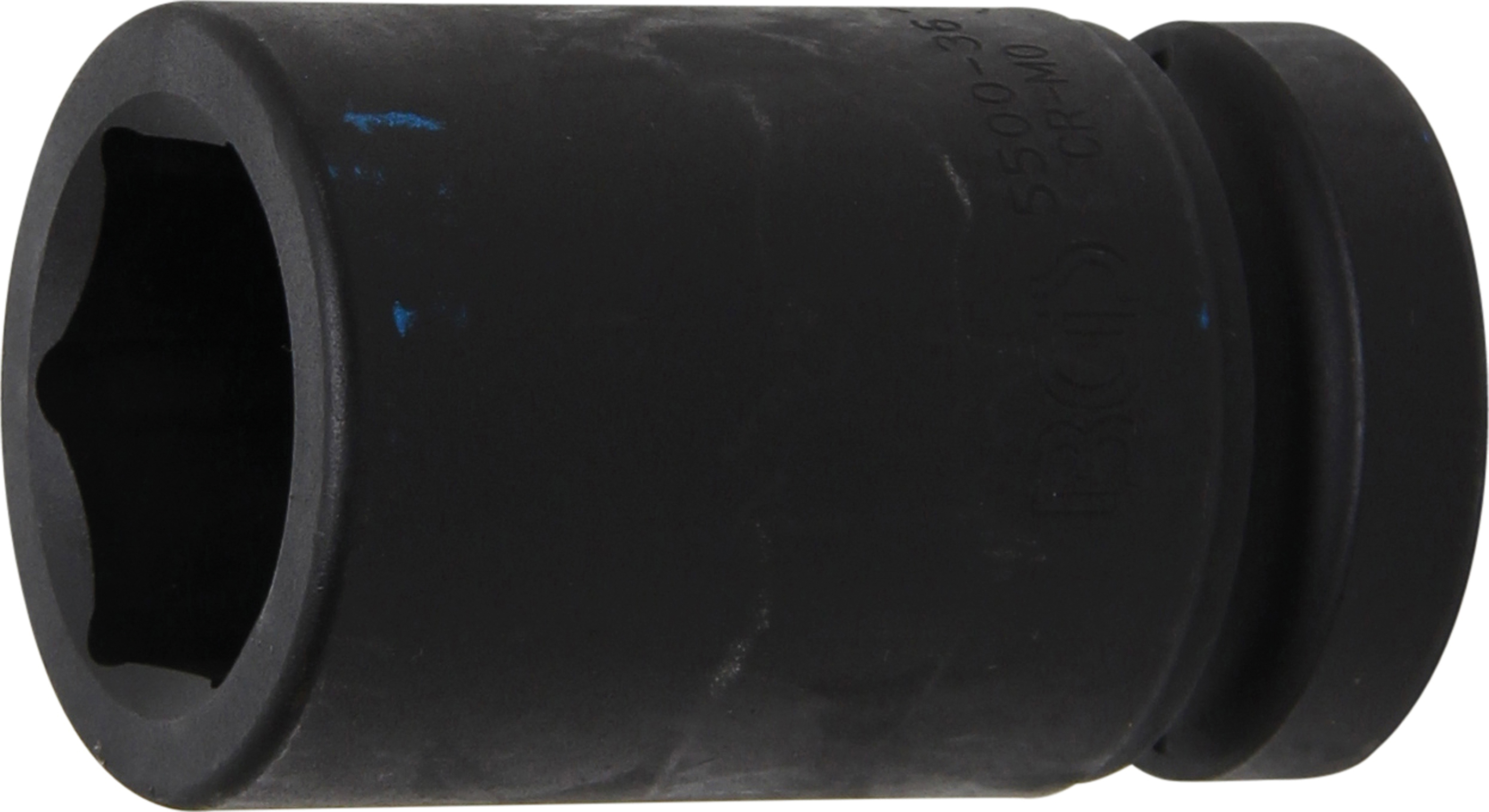 BGS 5500-36 Kraft-Steckschlüssel-Einsatz Sechskant, tief | Antrieb Innenvierkant 25 mm (1") | SW 36 mm