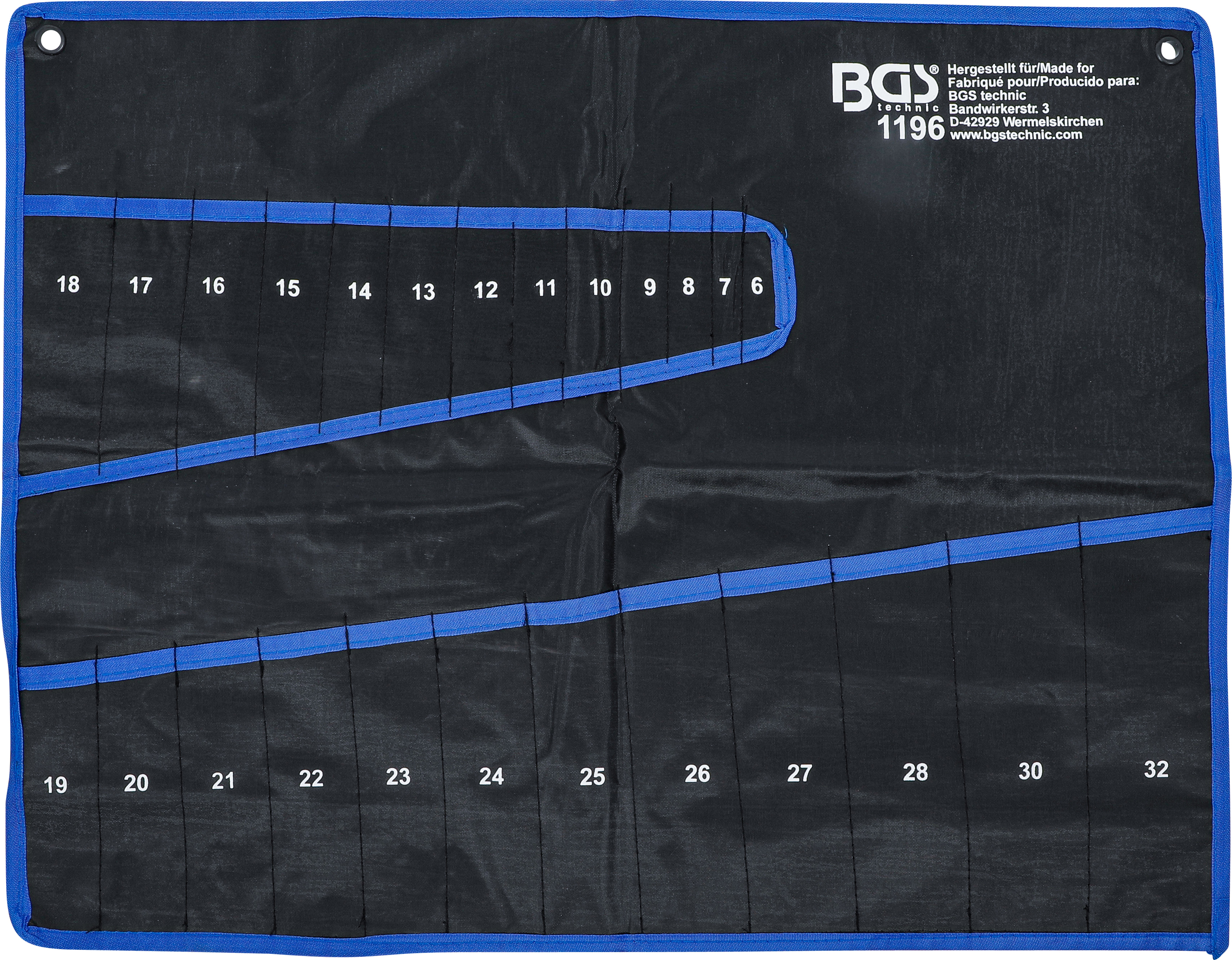 BGS 1196-LEER Tetron-Leertasche für Art. 1196