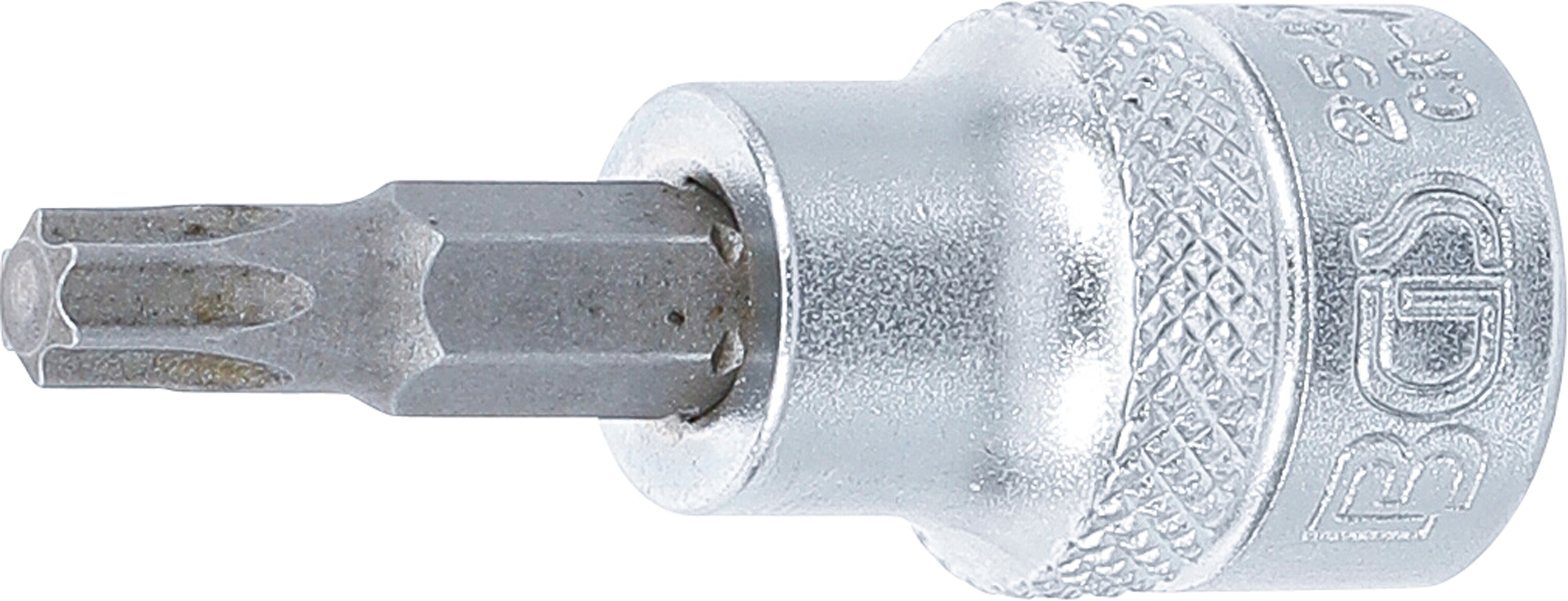 BGS 2545 Bit-Einsatz | Antrieb Innenvierkant 10 mm (3/8") | T-Profil (für Torx) T30 BGS 2545 Bit-Einsatz | Antrieb Innenvierkant 10 mm (3/8") | T-Profil (für Torx) T30