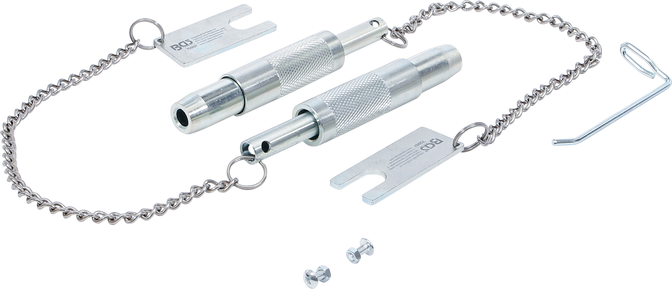 BGS 70957 Hilfsrahmen-Ausrichtbolzen-Satz | für Ford