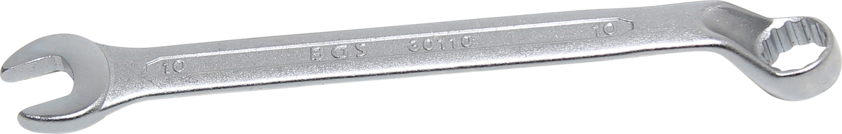 BGS 30110 Maul-Ringschlüssel, gekröpft | SW 10 mm