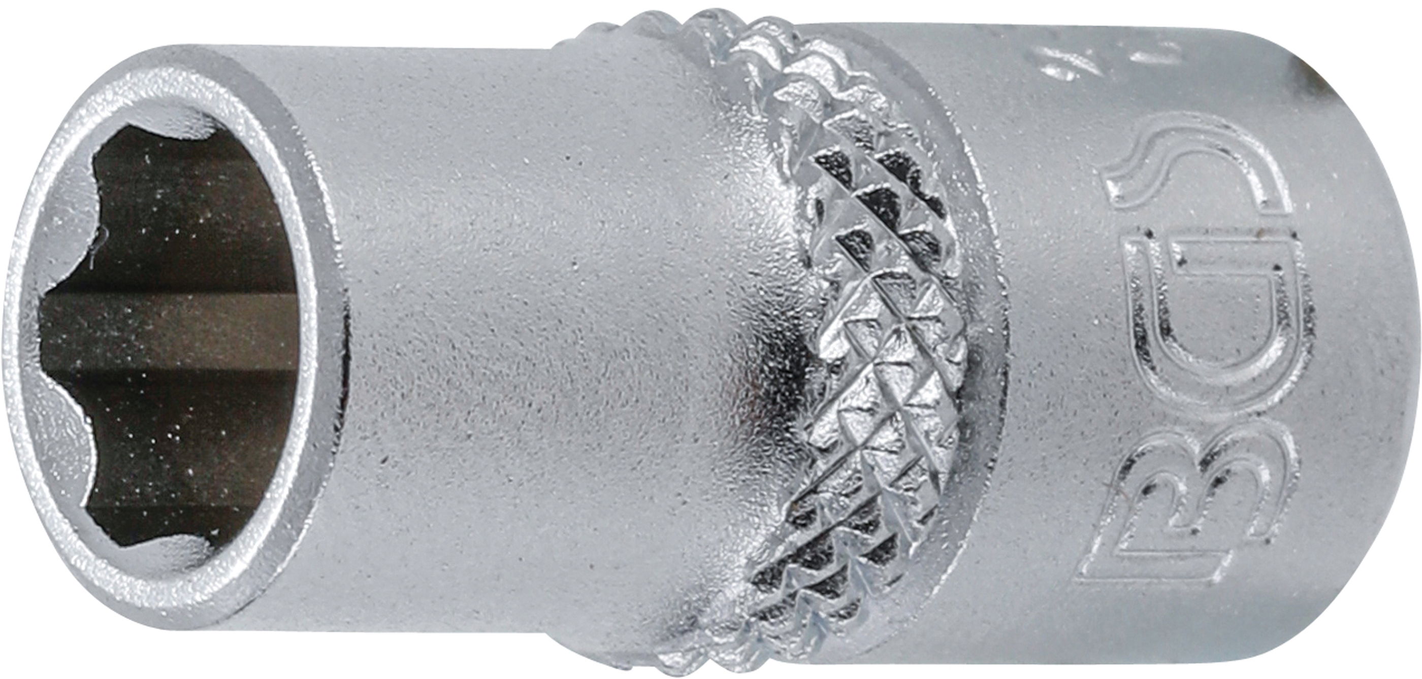 BGS 2347 Steckschlüssel-Einsatz Super Lock | Antrieb Innenvierkant 6,3 mm (1/4") | SW 7 mm