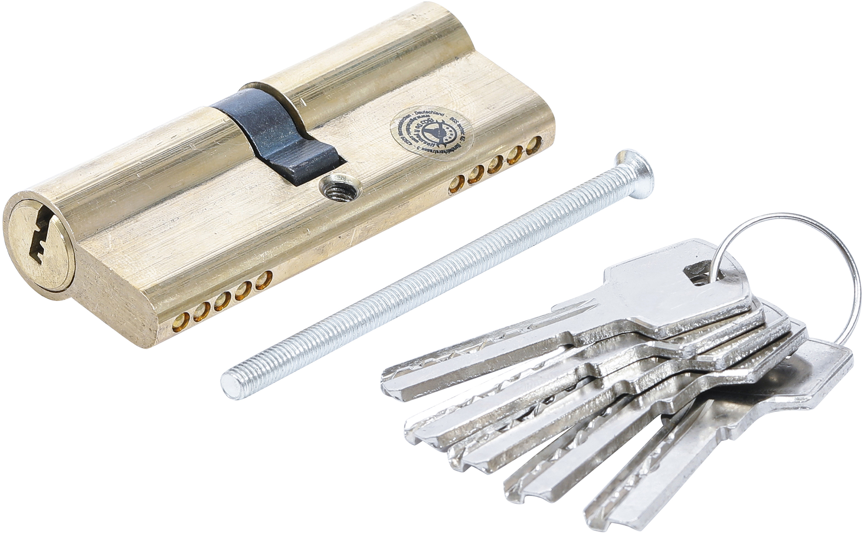 BGS 8094 Messing-Schließzylinder | 80 mm