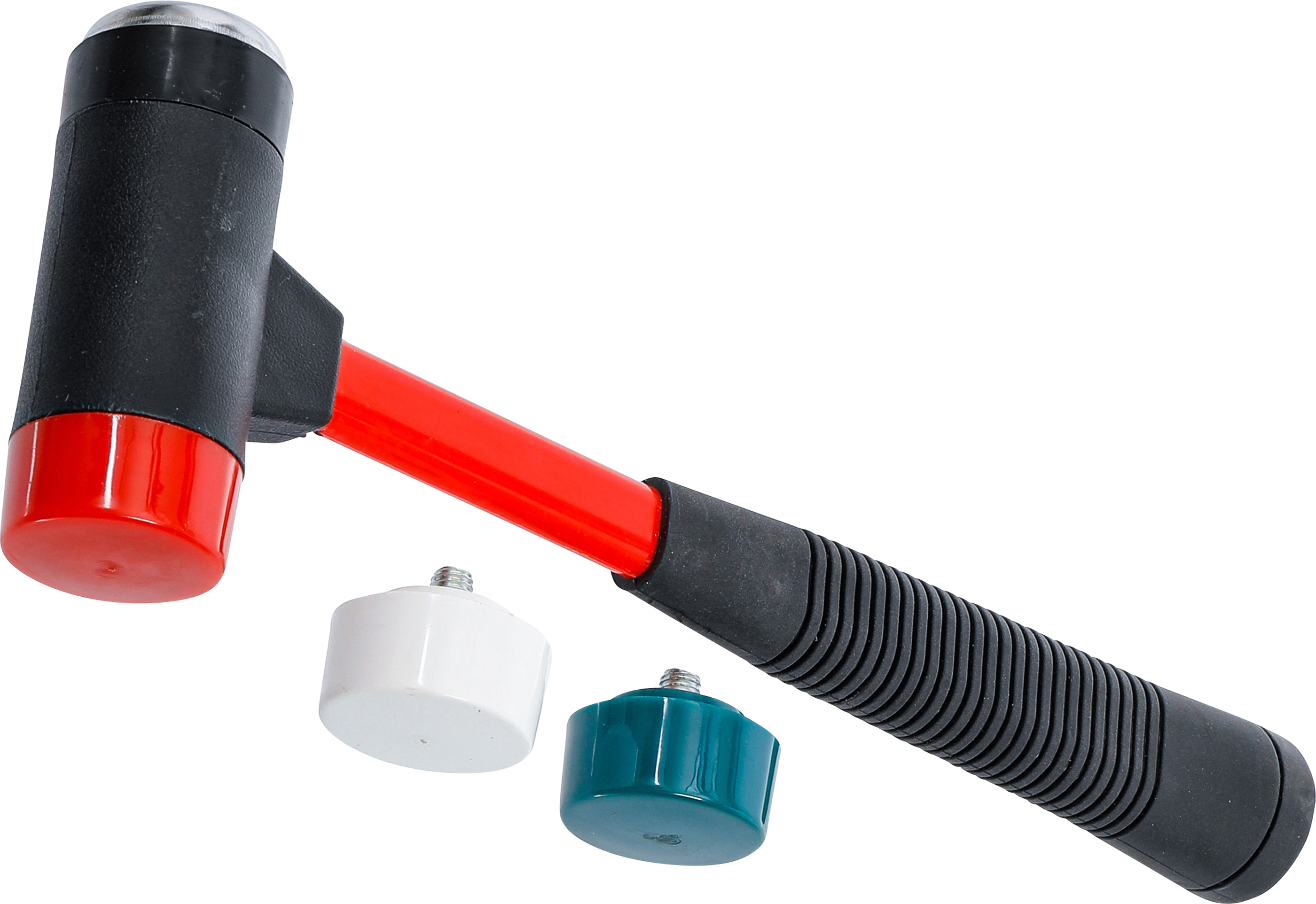 BGS 91864 Wechselkopf-Hammer-Satz | Fiberglasstiel | Ø 38 mm