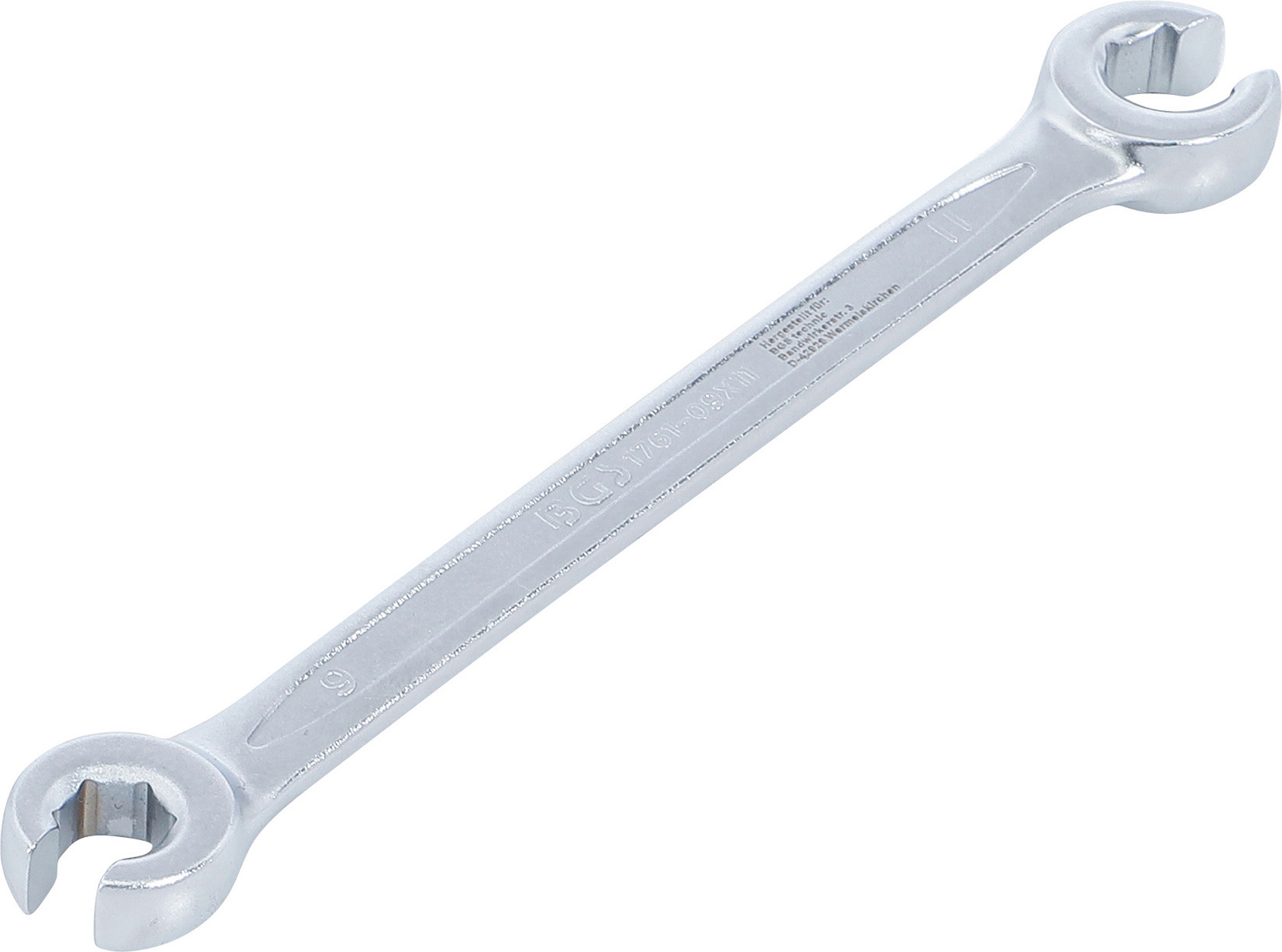 BGS 1761-9x11 Offener Doppel-Ringschlüssel | SW 9 x 11 mm