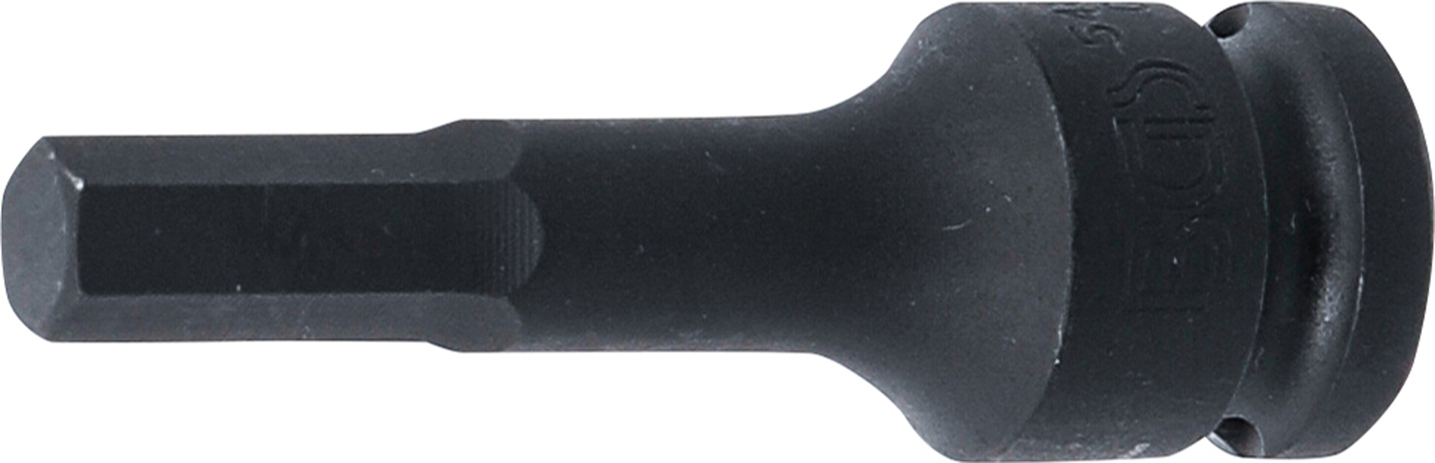 BGS 5481-M10 Kraft-Bit-Einsatz | Länge 75 mm | Antrieb Innenvierkant 12,5 mm (1/2") | Innensechskant 10 mm BGS 5481-M10 Kraft-Bit-Einsatz | Länge 75 mm | Antrieb Innenvierkant 12,5 mm (1/2") | Innensechskant 10 mm
