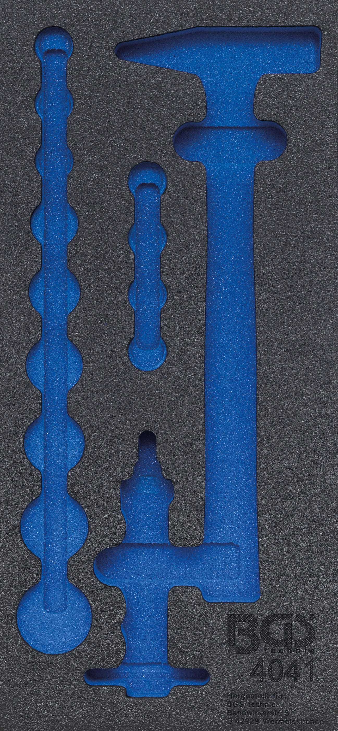 BGS 4041-1 Werkstattwageneinlage 1/3 | leer | für Art. 4041