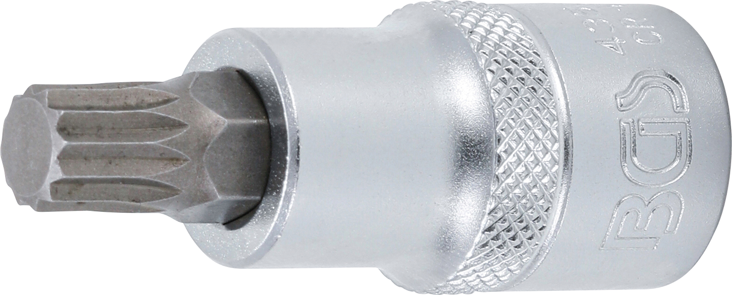 BGS 4353 Bit-Einsatz | Antrieb Innenvierkant 12,5 mm (1/2") | Innenvielzahn (für XZN) M10