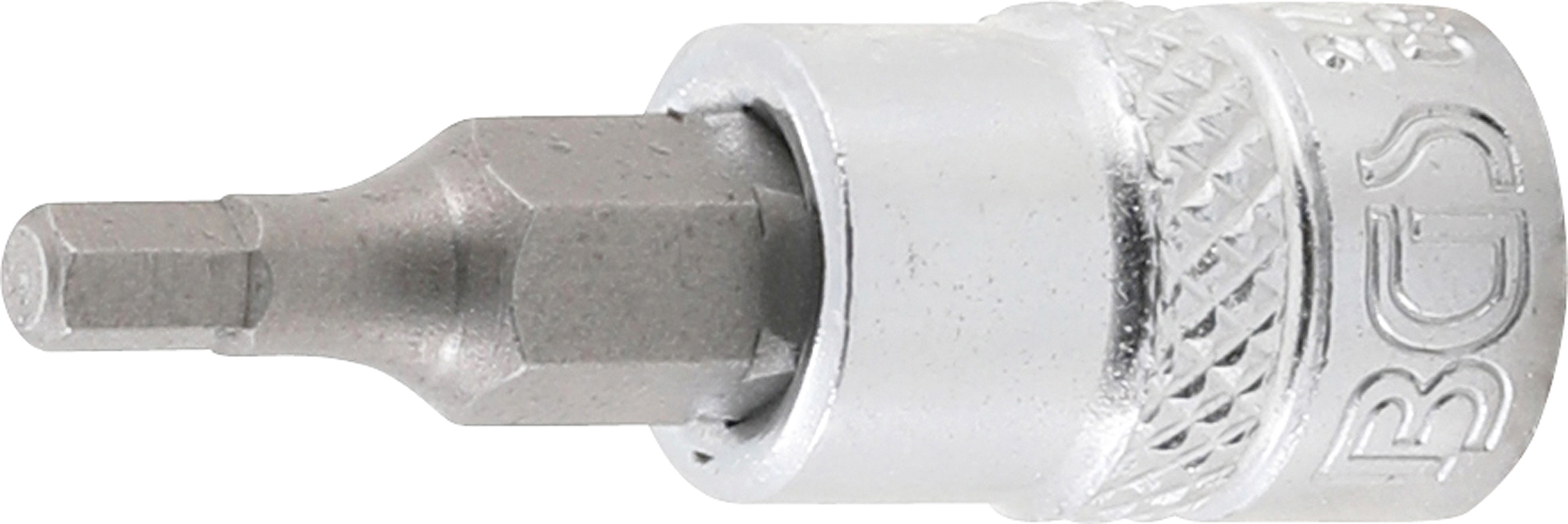 BGS 2741 Bit-Einsatz | Antrieb Innenvierkant 6,3 mm (1/4") | Innensechskant 1/8"