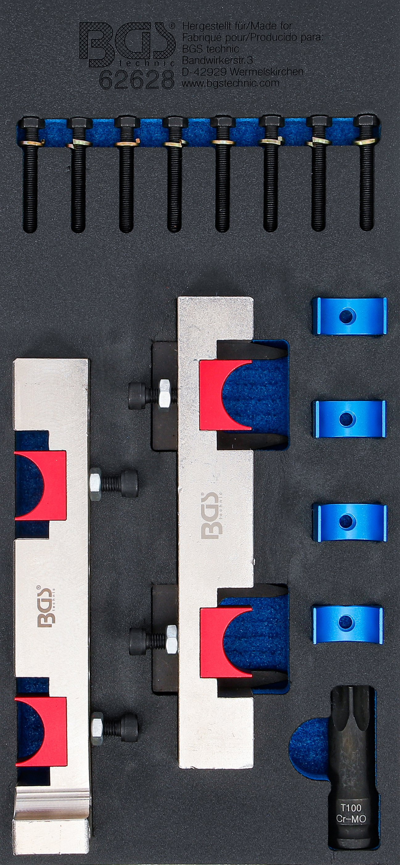 BGS 62628 Motor-Einstellwerkzeug-Satz | für Mercedes-Benz M270, M274, M133