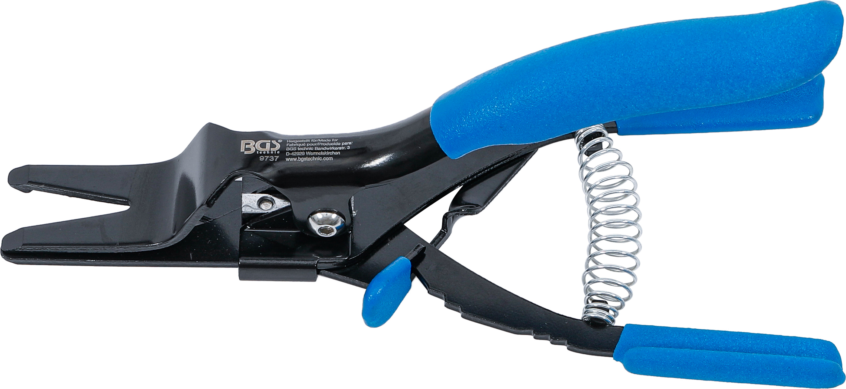 BGS 9737 Schlauch-Abstreifzange | arretierbar | 202 mm