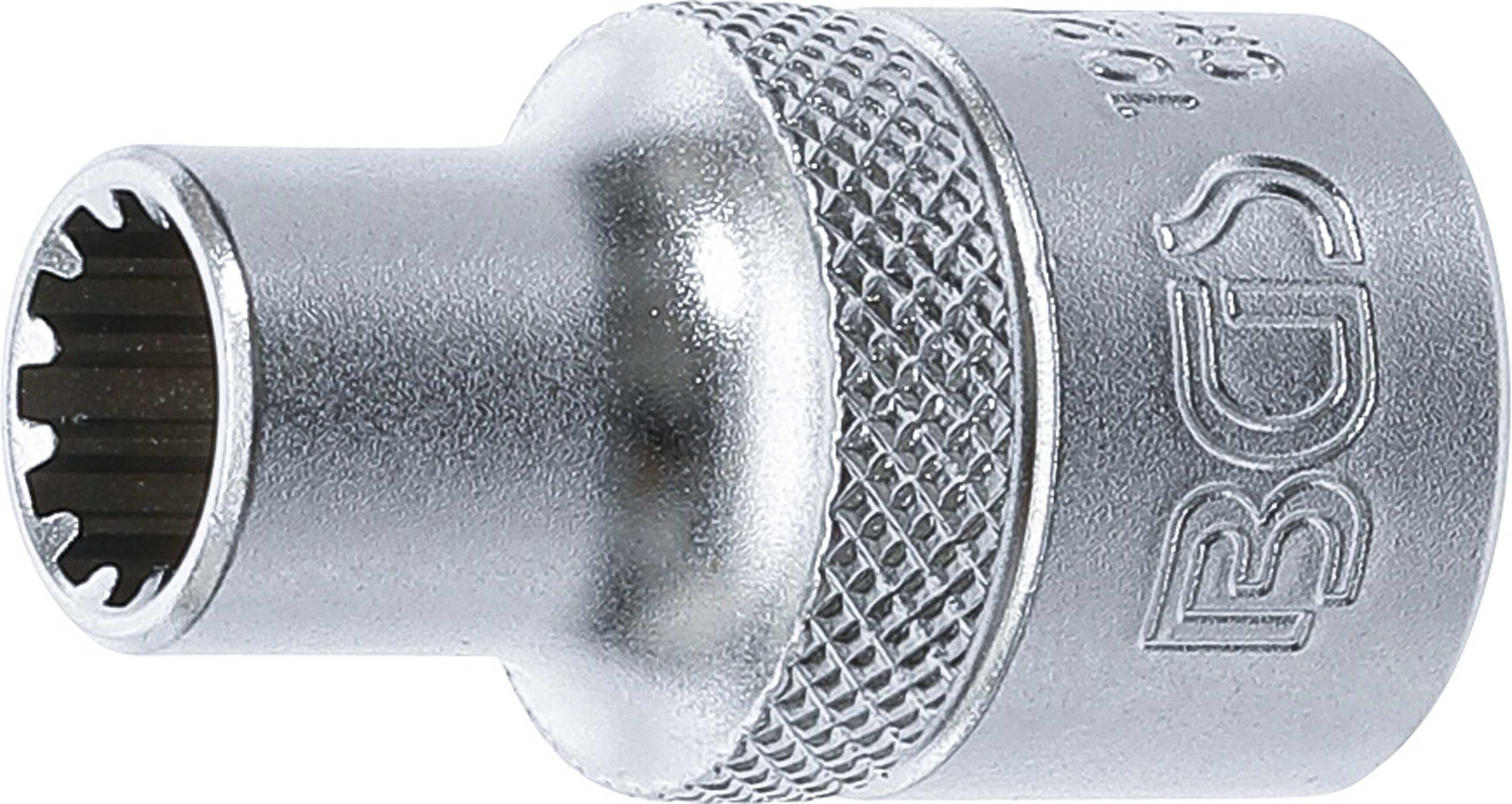 BGS 10209 Steckschlüssel-Einsatz Gear Lock | Antrieb Innenvierkant 12,5 mm (1/2") | SW 9 mm