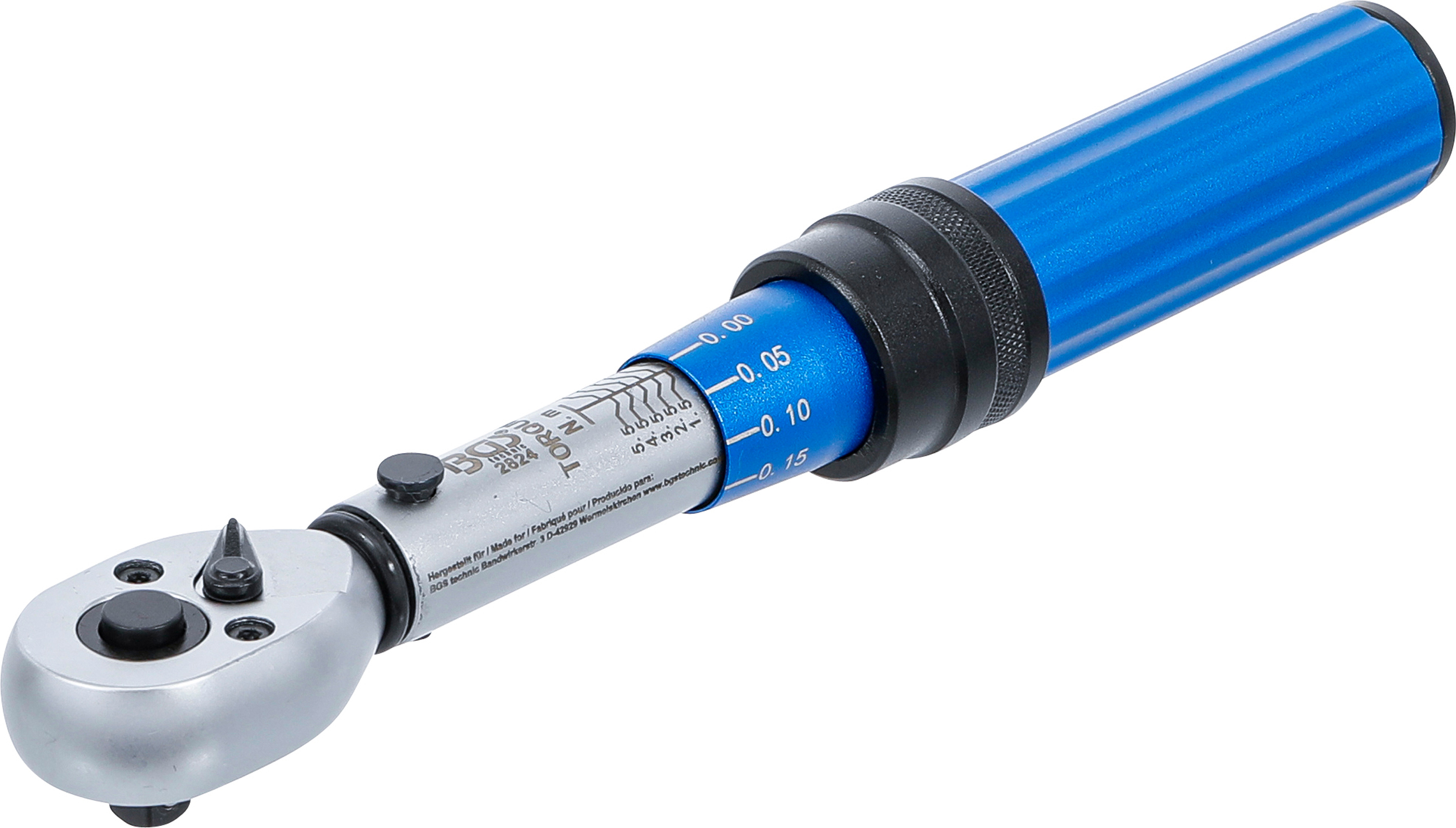 BGS 2824 Drehmomentschlüssel | Abtrieb Außenvierkant 6,3 mm (1/4") | 1 - 6 Nm