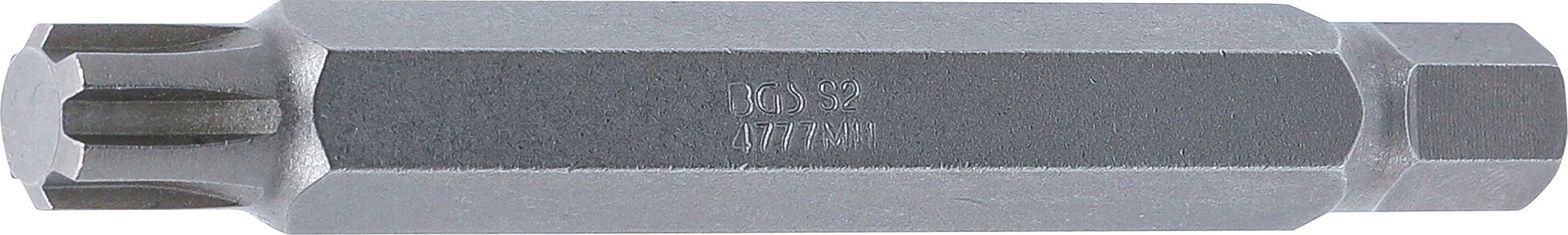 BGS 4777 Bit | Länge 100 mm | Antrieb Außensechskant 10 mm (3/8") | Keil-Profil (für RIBE) M11