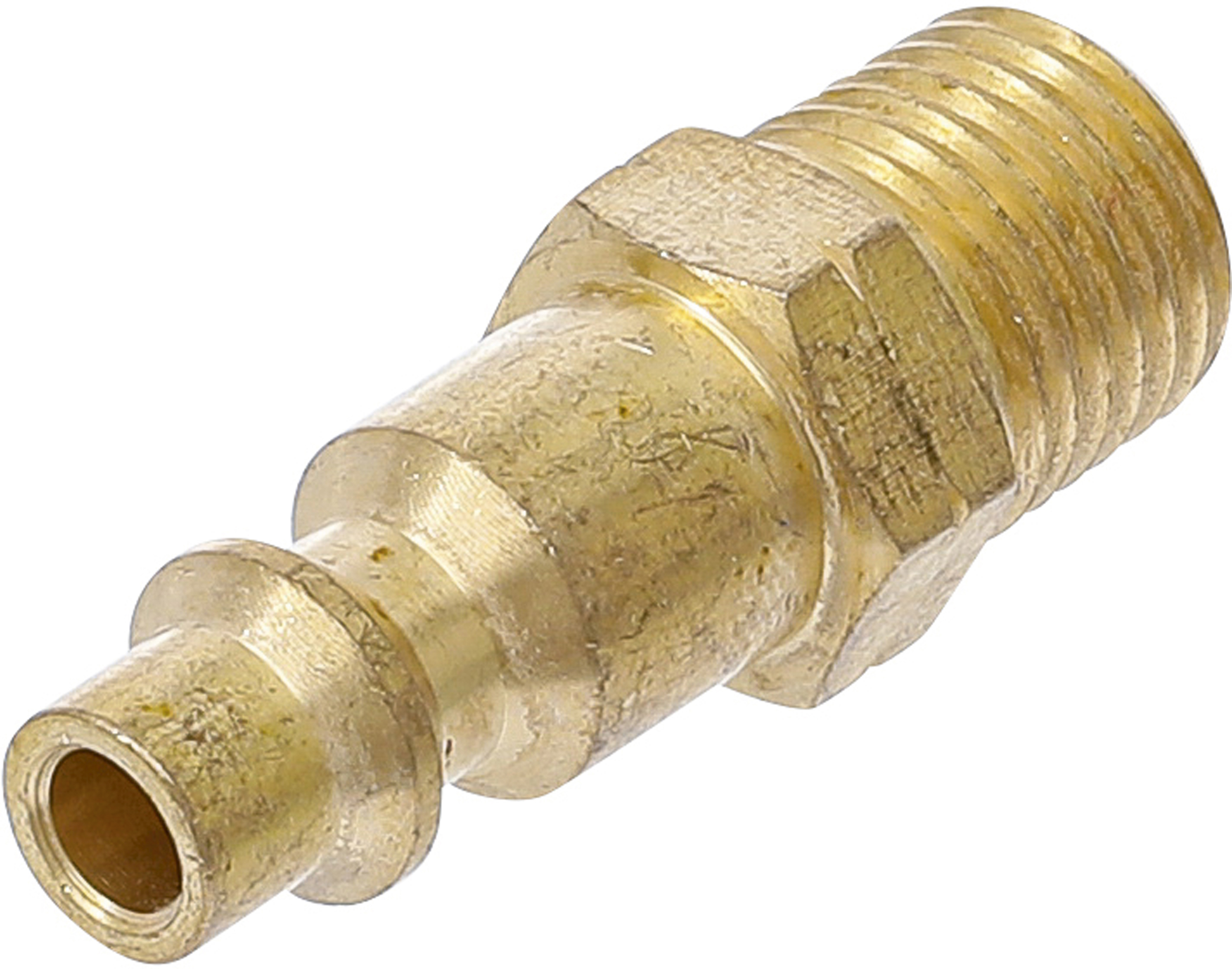 BGS 7056 Druckluft-Stecknippel | 6,3 mm (1/4") Außengewinde | USA / Frankreich BGS 7056 Druckluft-Stecknippel | 6,3 mm (1/4") Außengewinde | USA / Frankreich